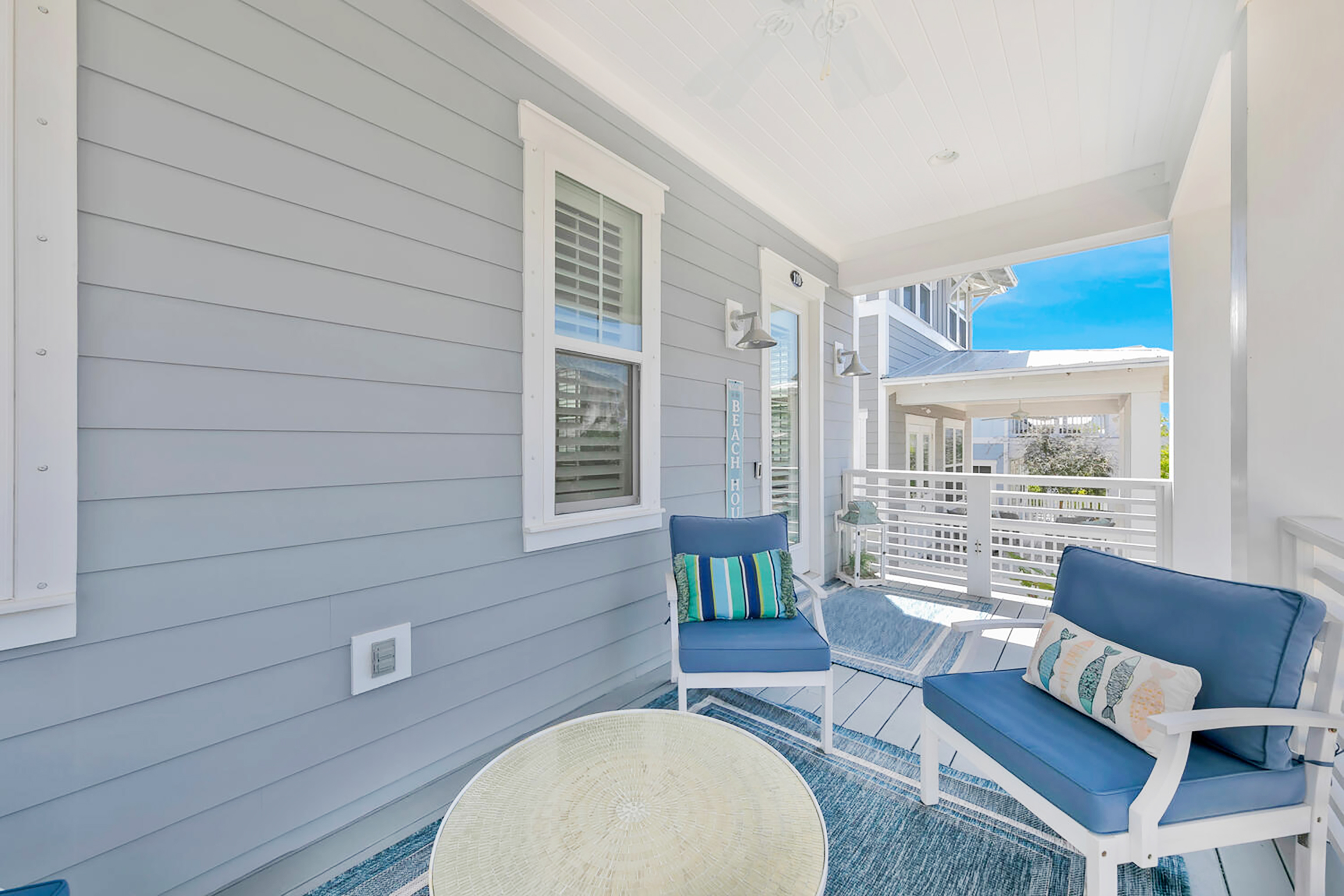 Relax on the front porch