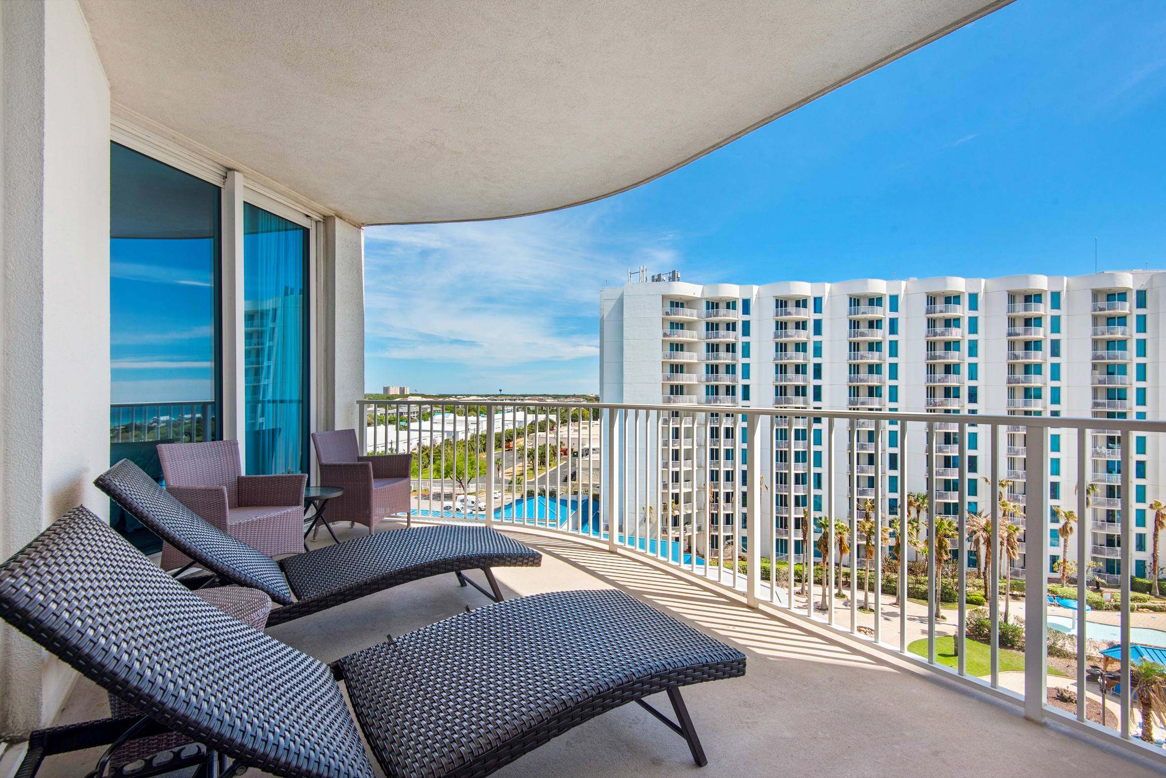 Palms Resort #2801  balcony views