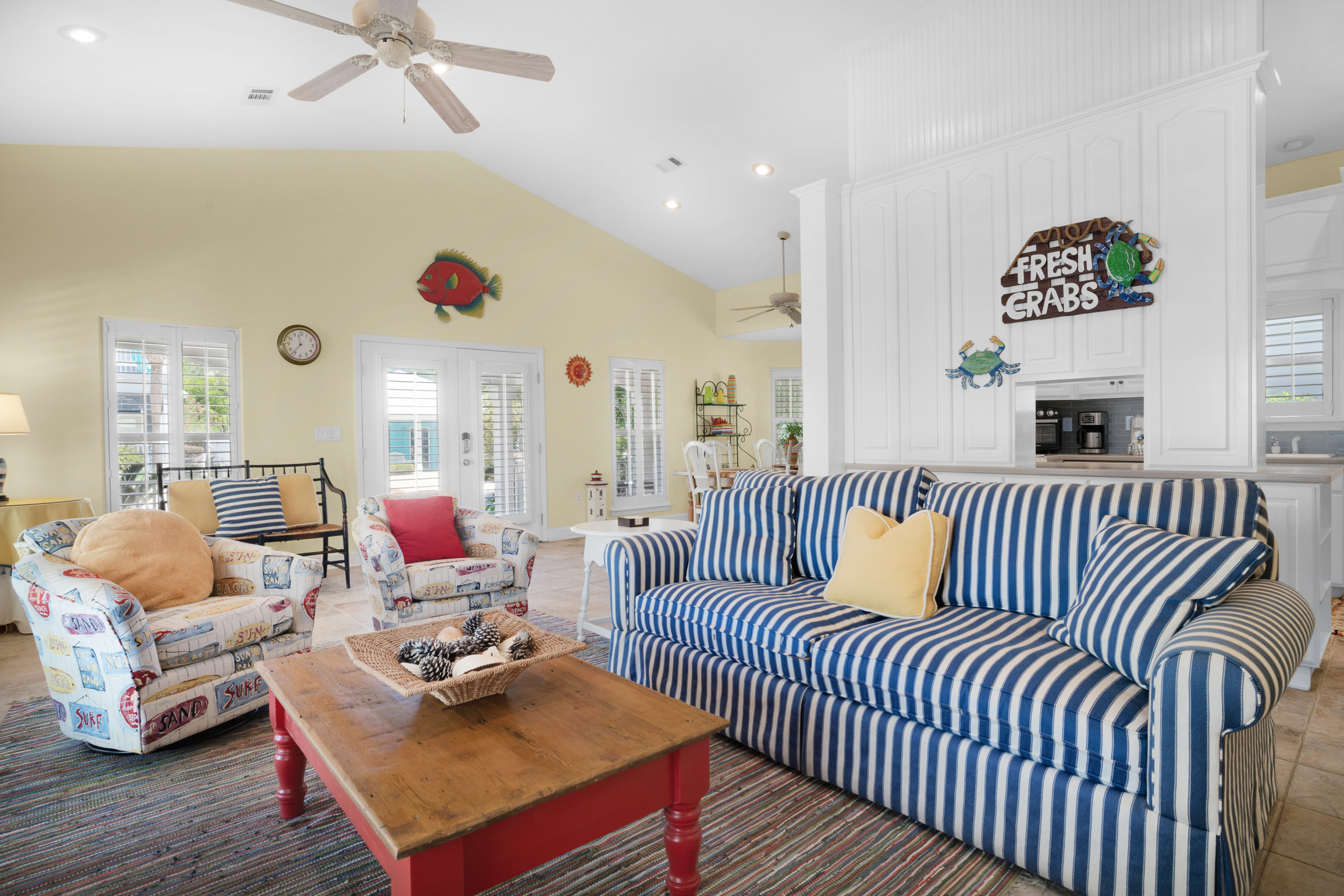 Cozy furnishings