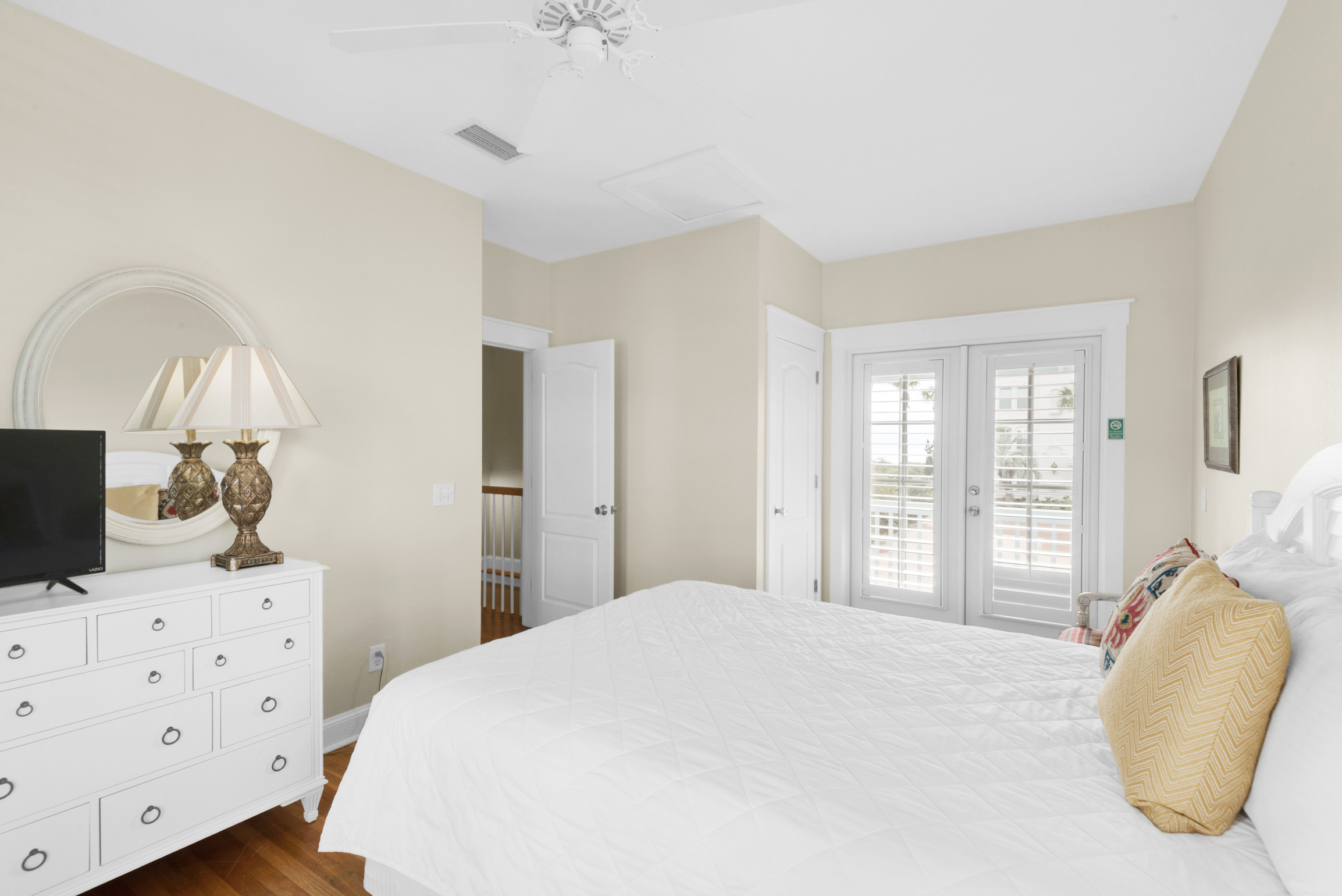 Master bedroom suite