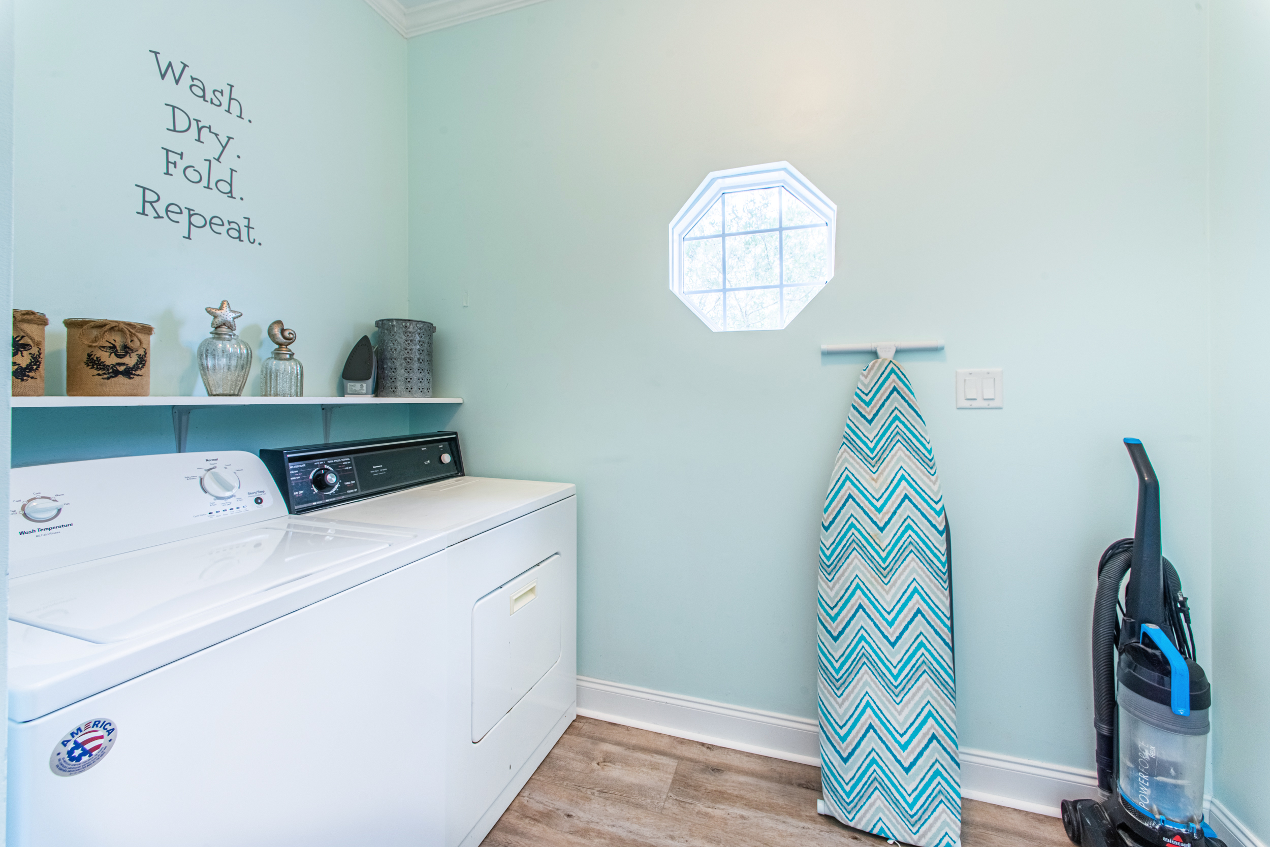 Washer:Dryer for your convenience