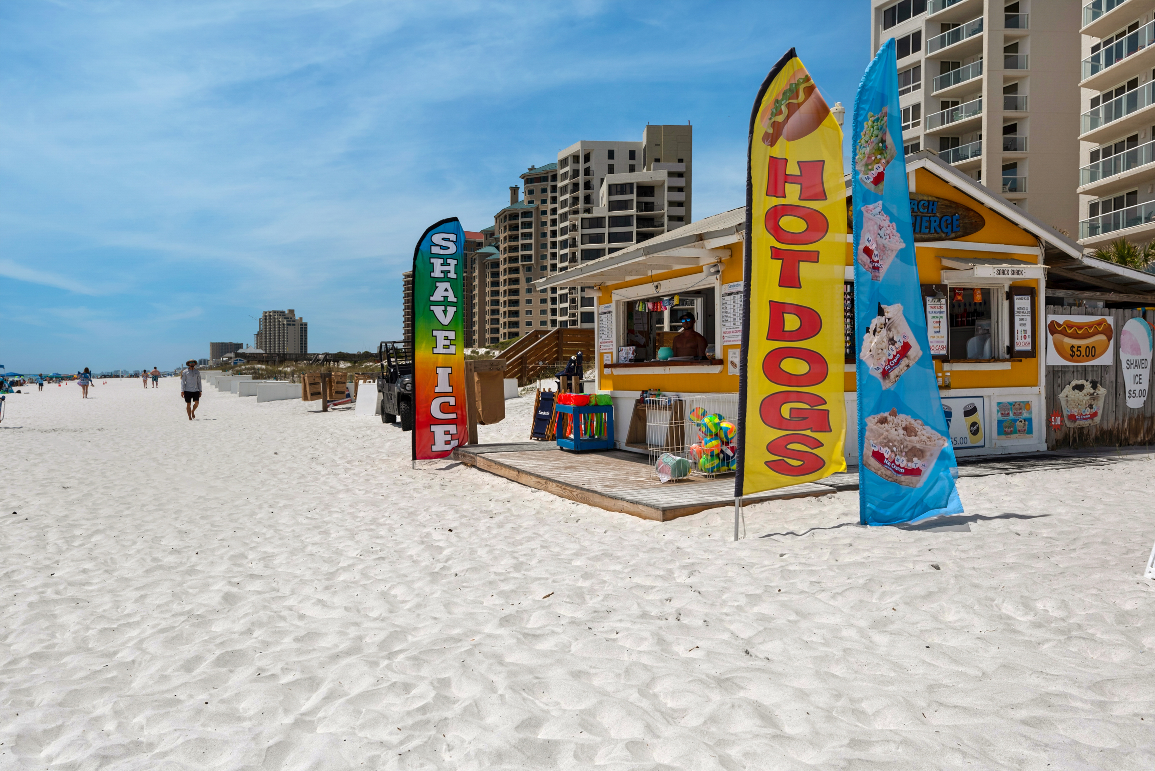 Beachside Snacks for your Convenience