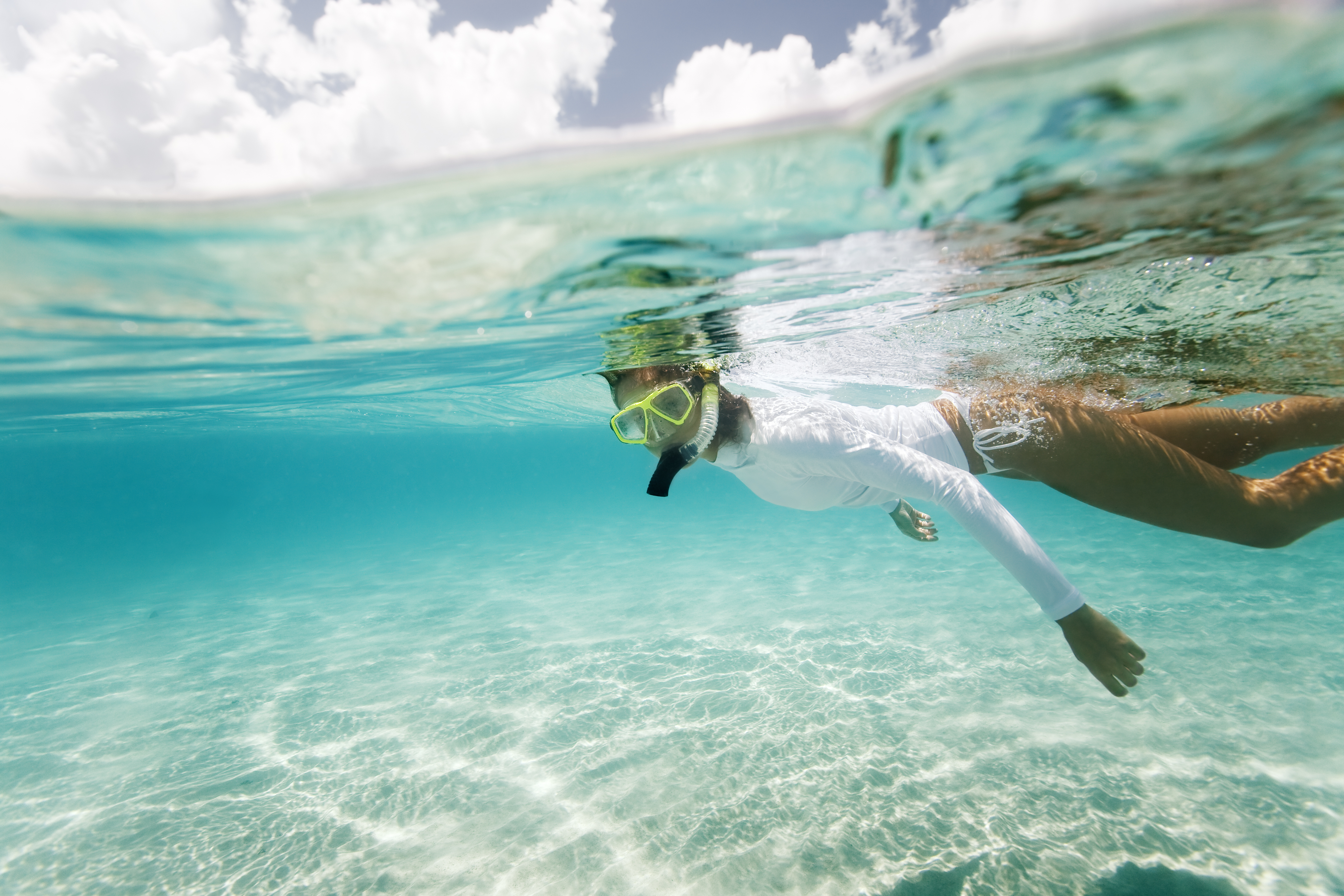 Grab some Gear and Snorkel in these Emerald waters