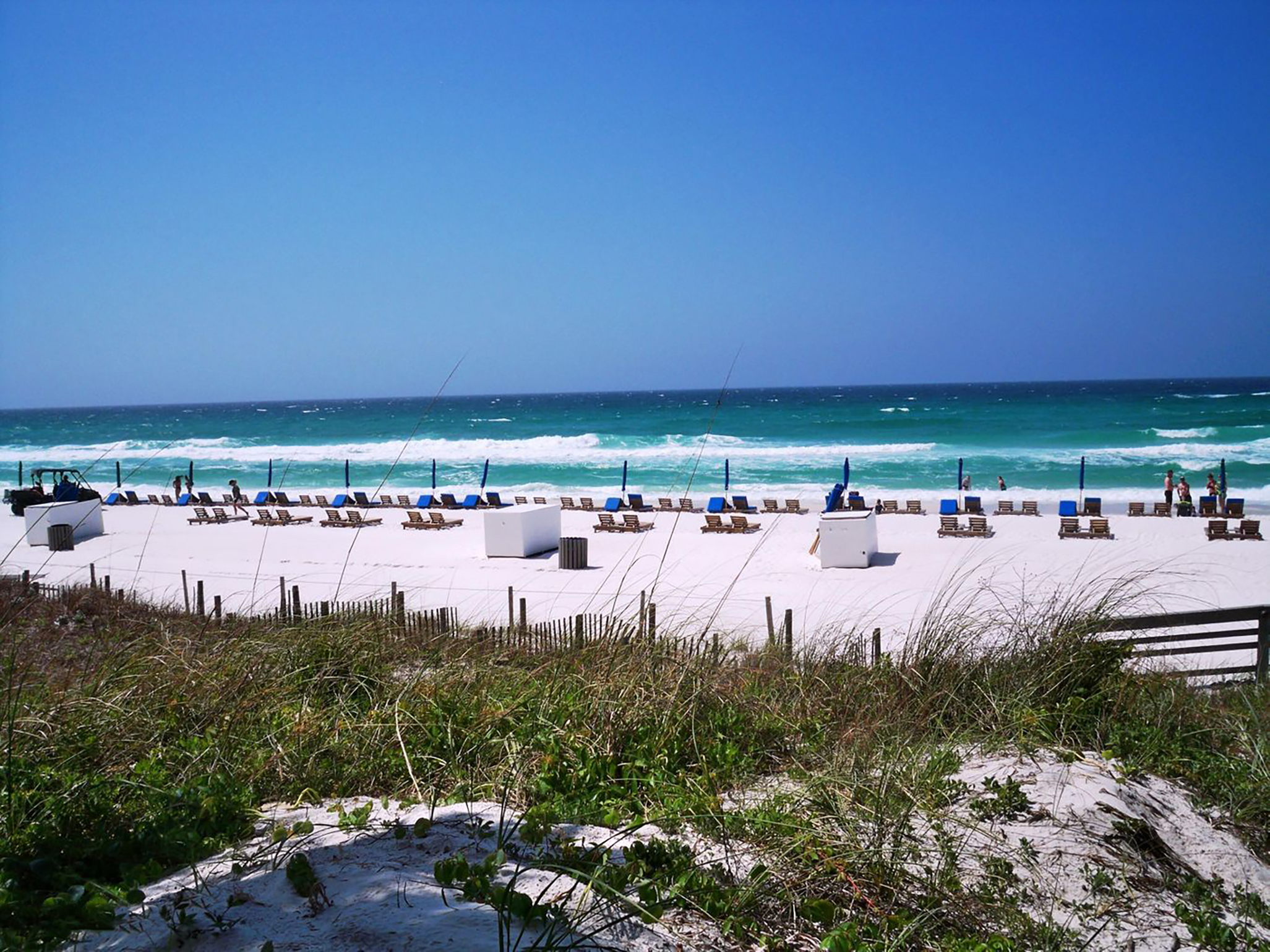 Beautiful beach front