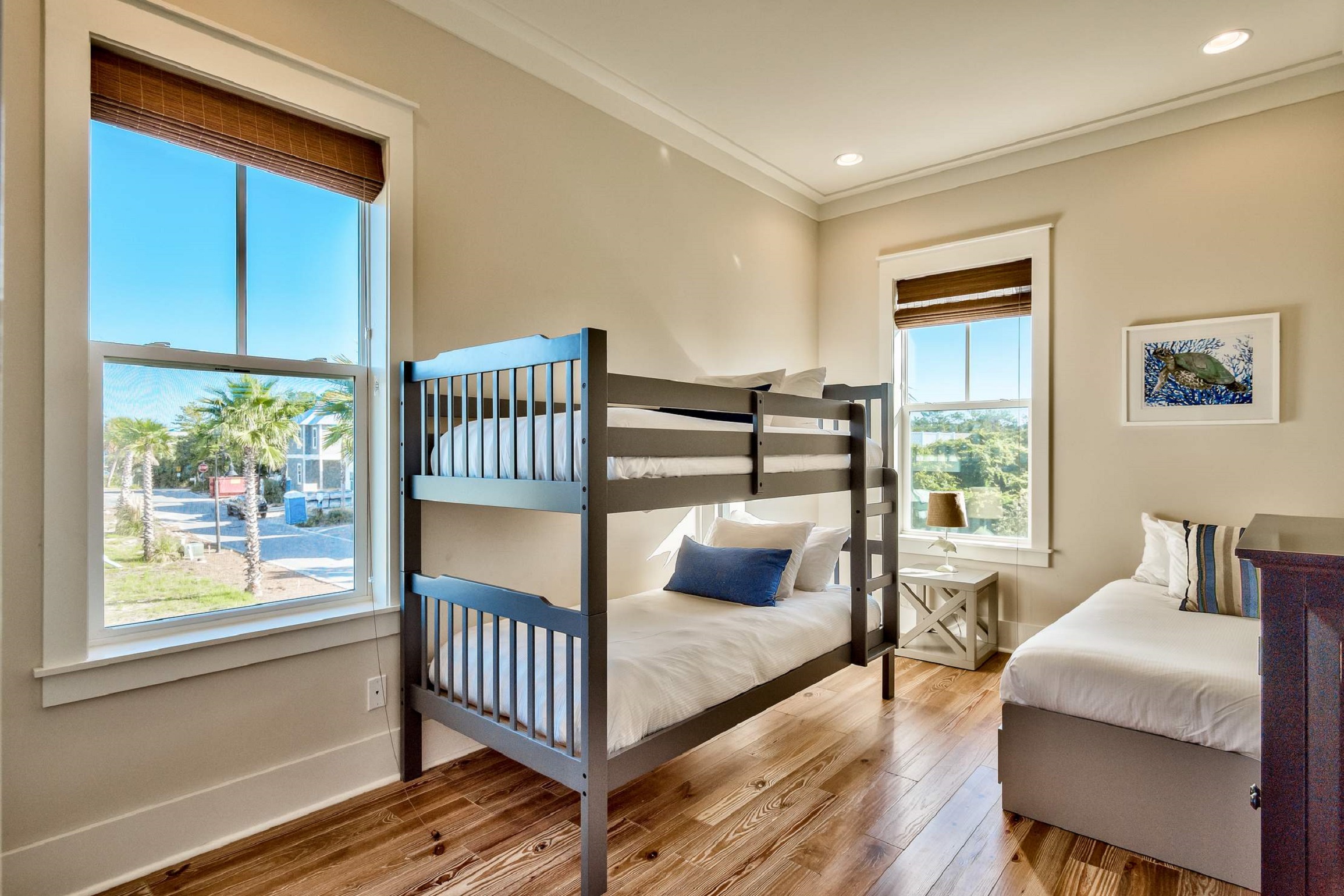 Guest Room with twin bed plus bunk