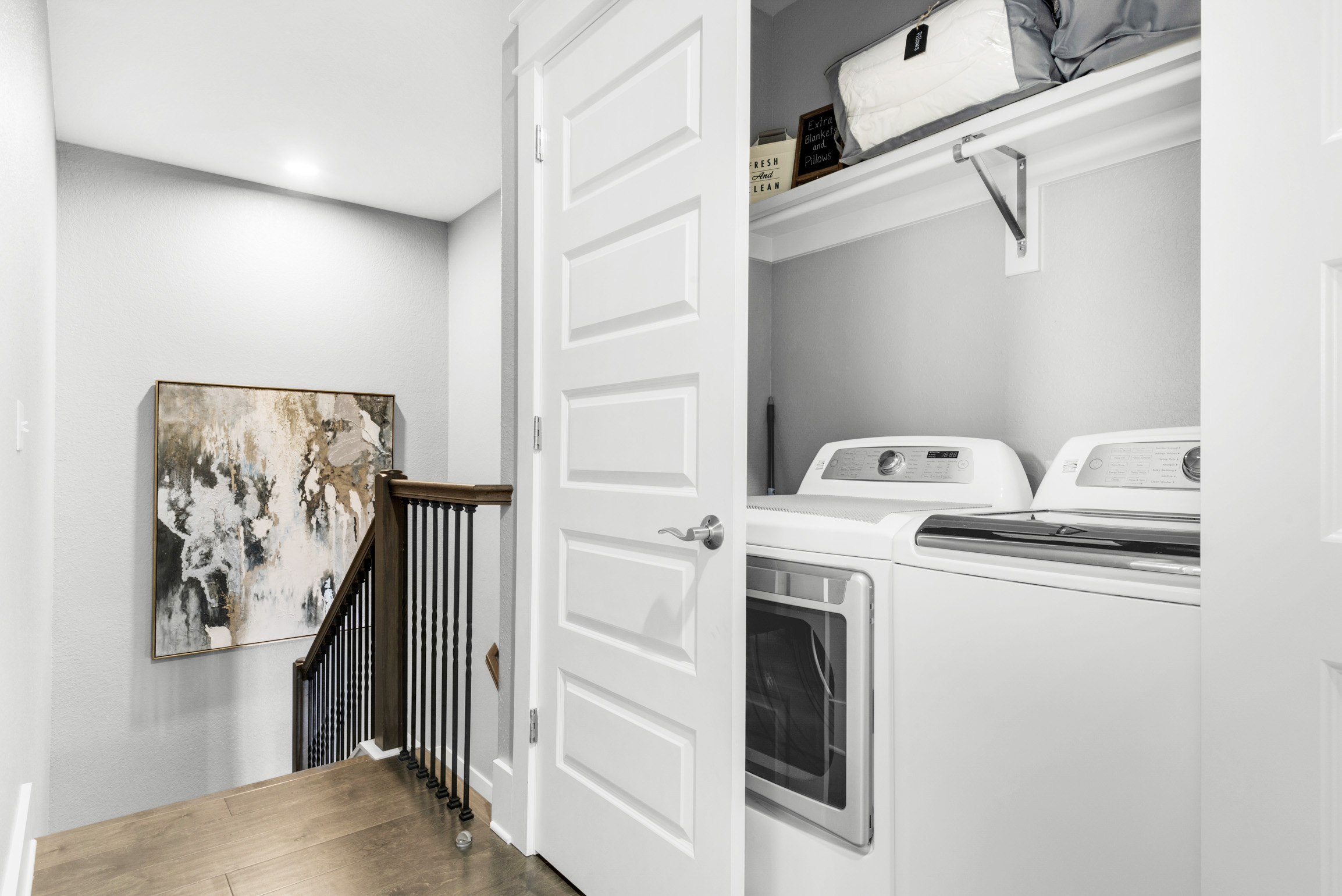 Washer and dryer