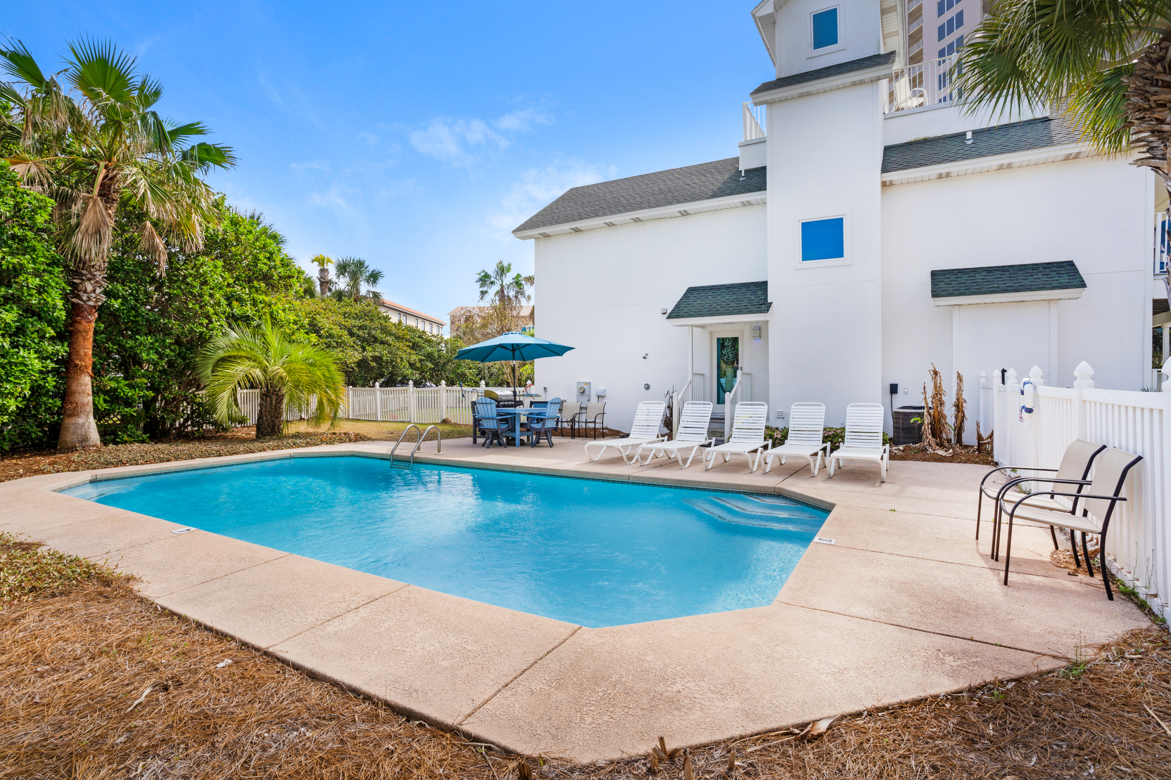 Go for a swim in the pool