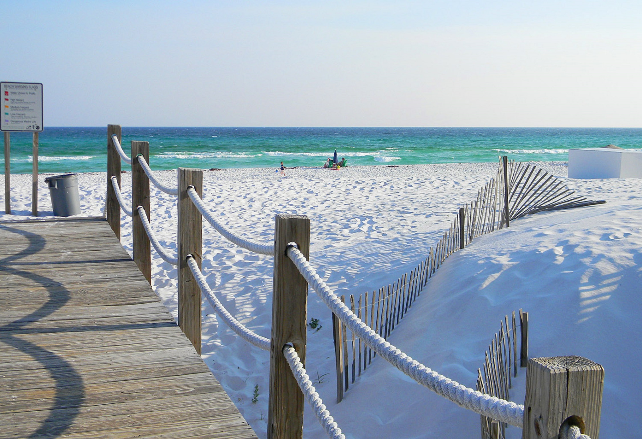 Beachwalk in front of Sea Oats