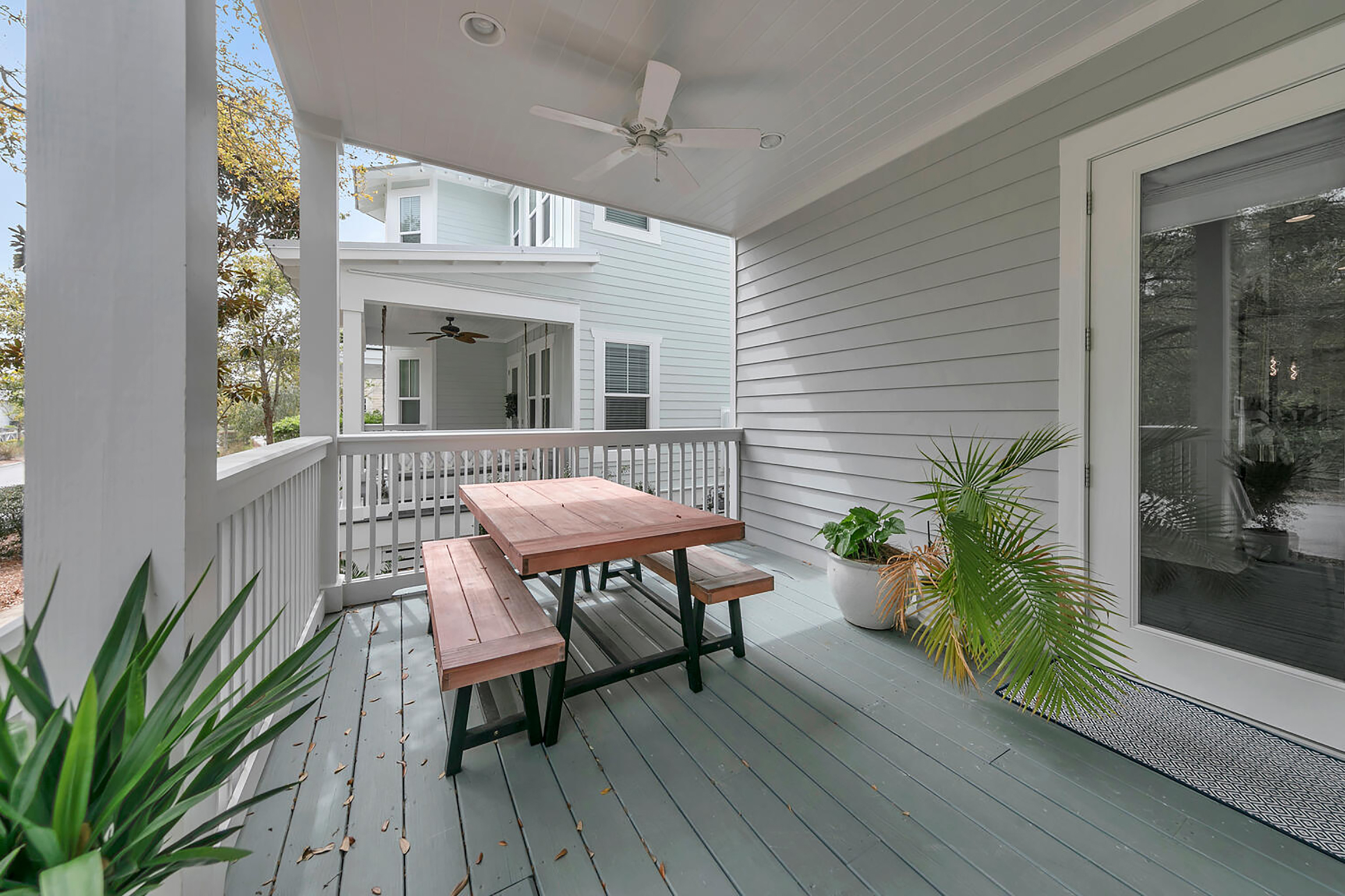 Balcony seating