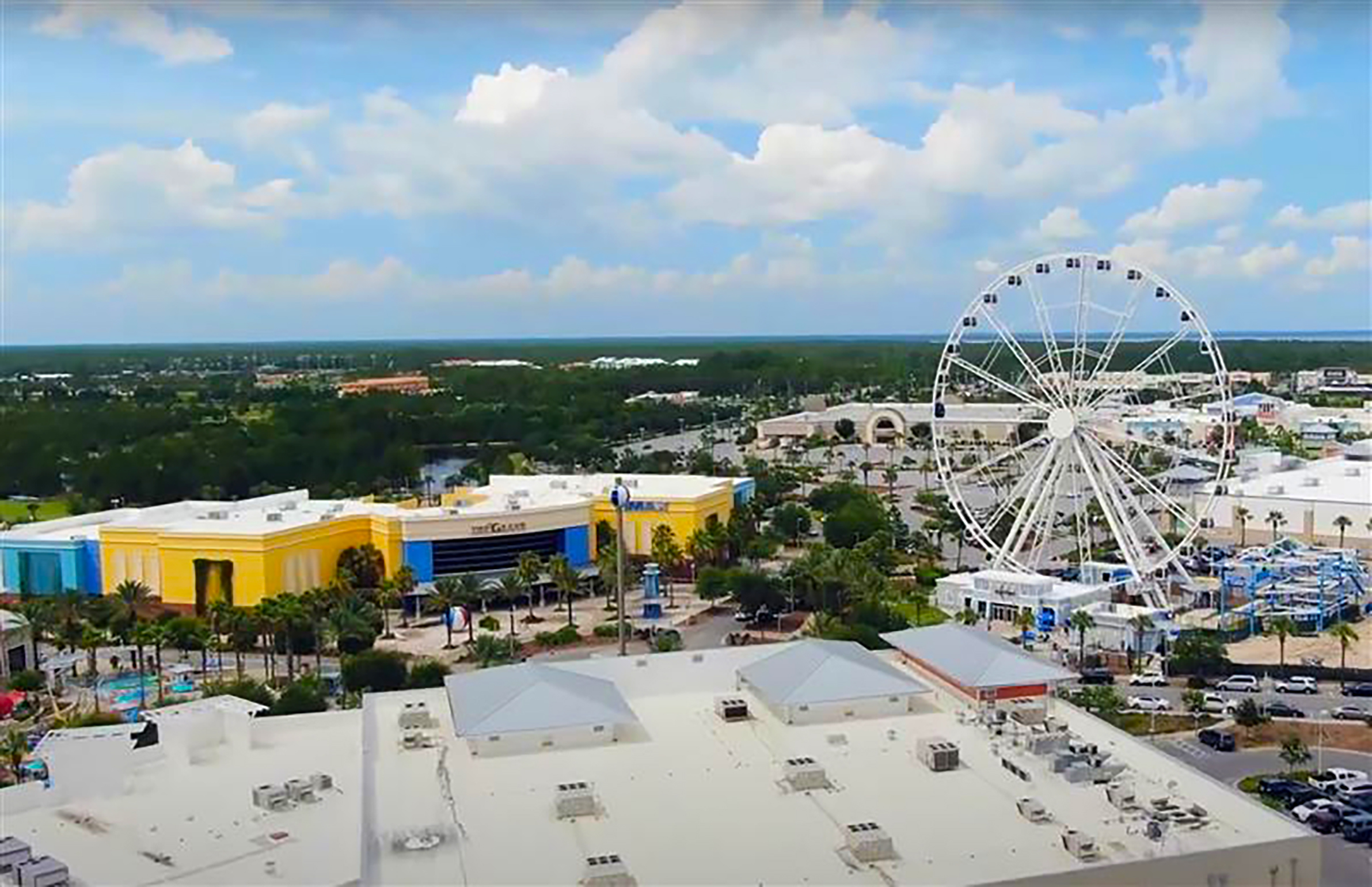 Pier Park with skywheel