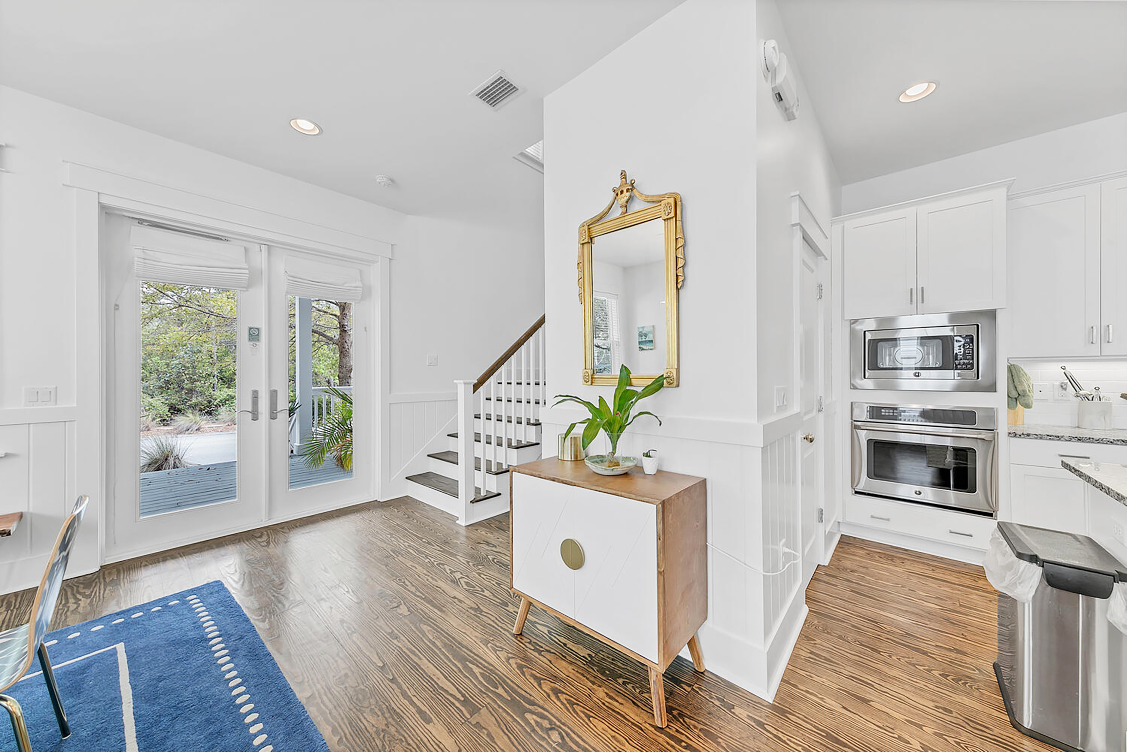 Beautiful decor throughout