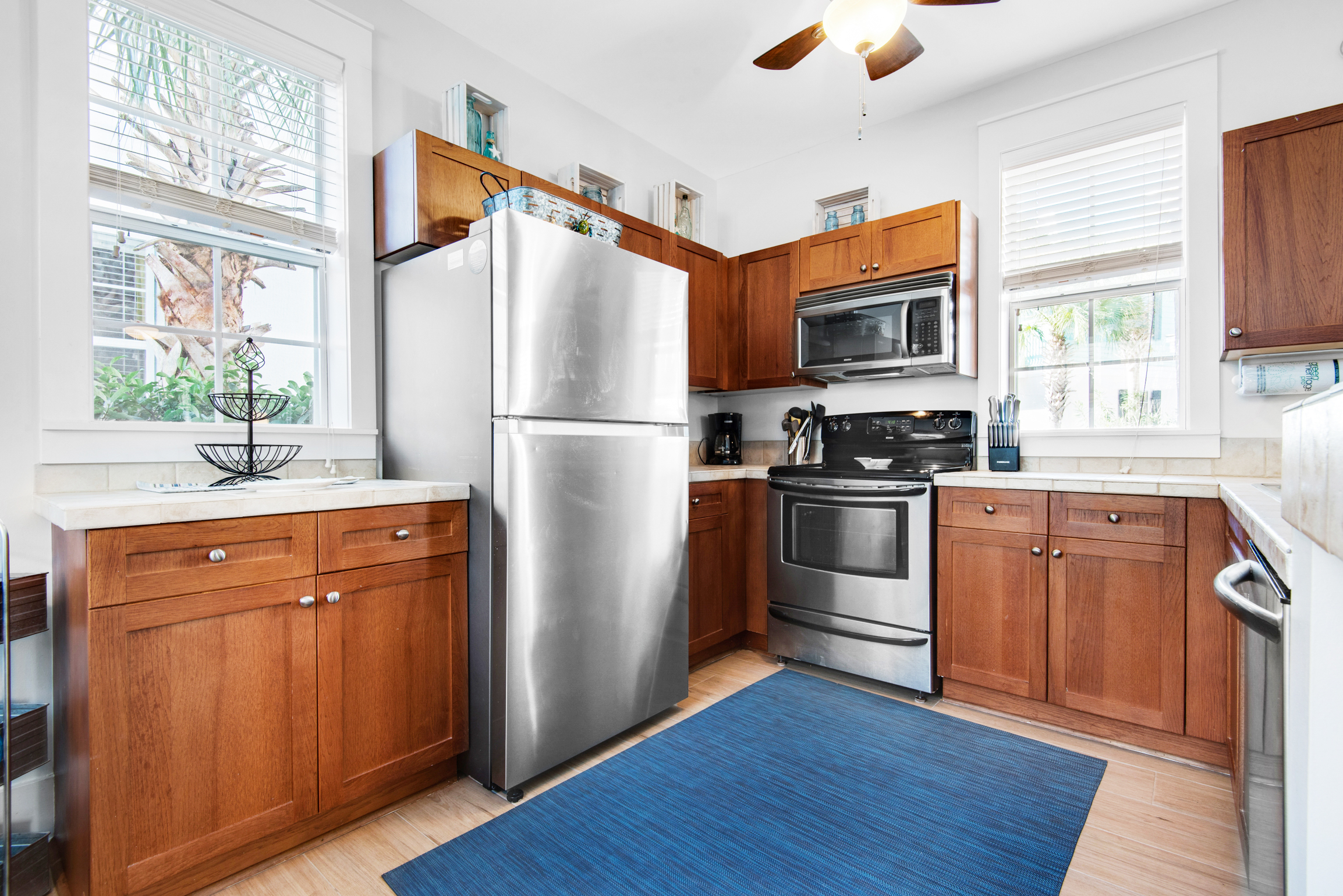 Kitchen has everything your chef needs