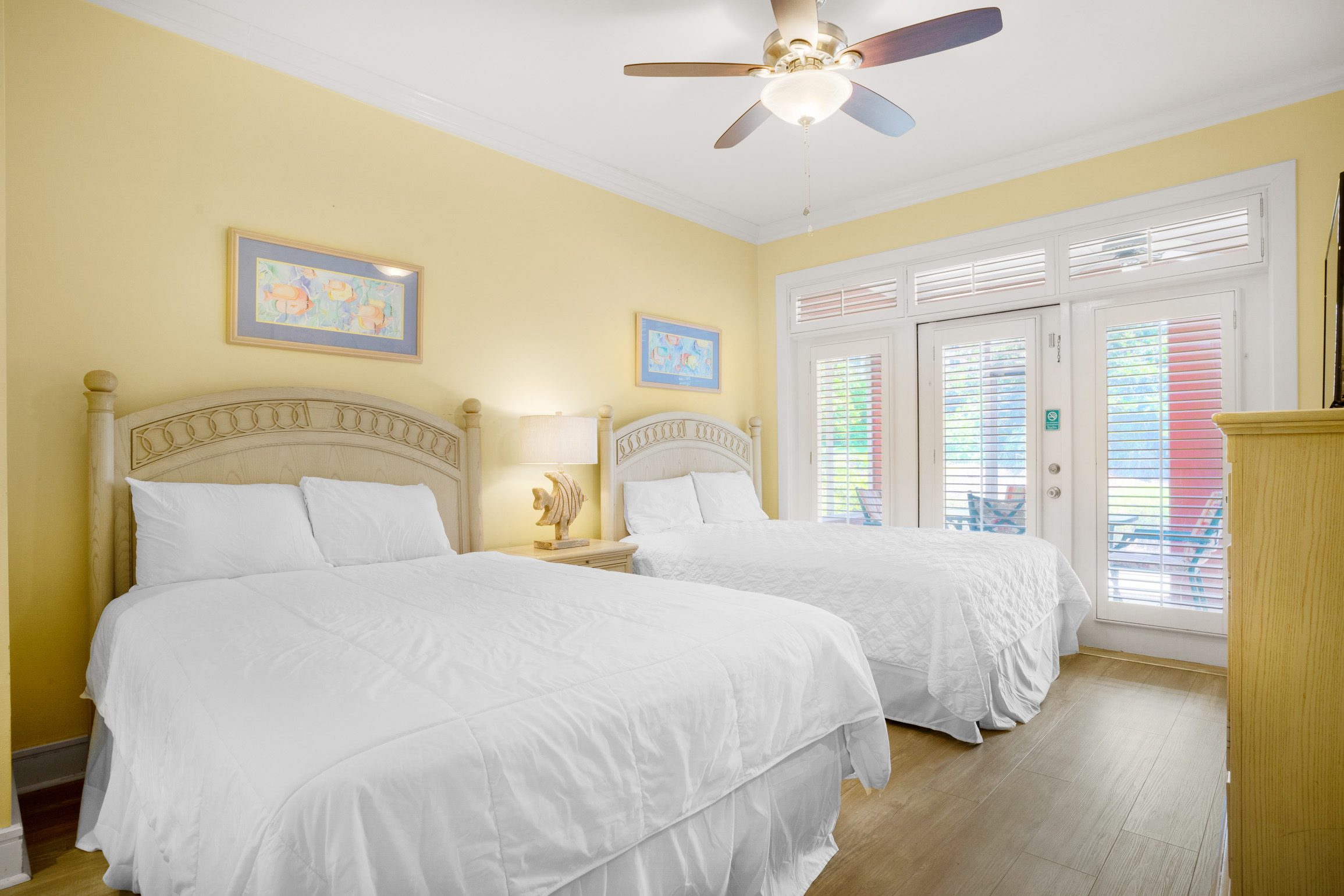Two full beds
