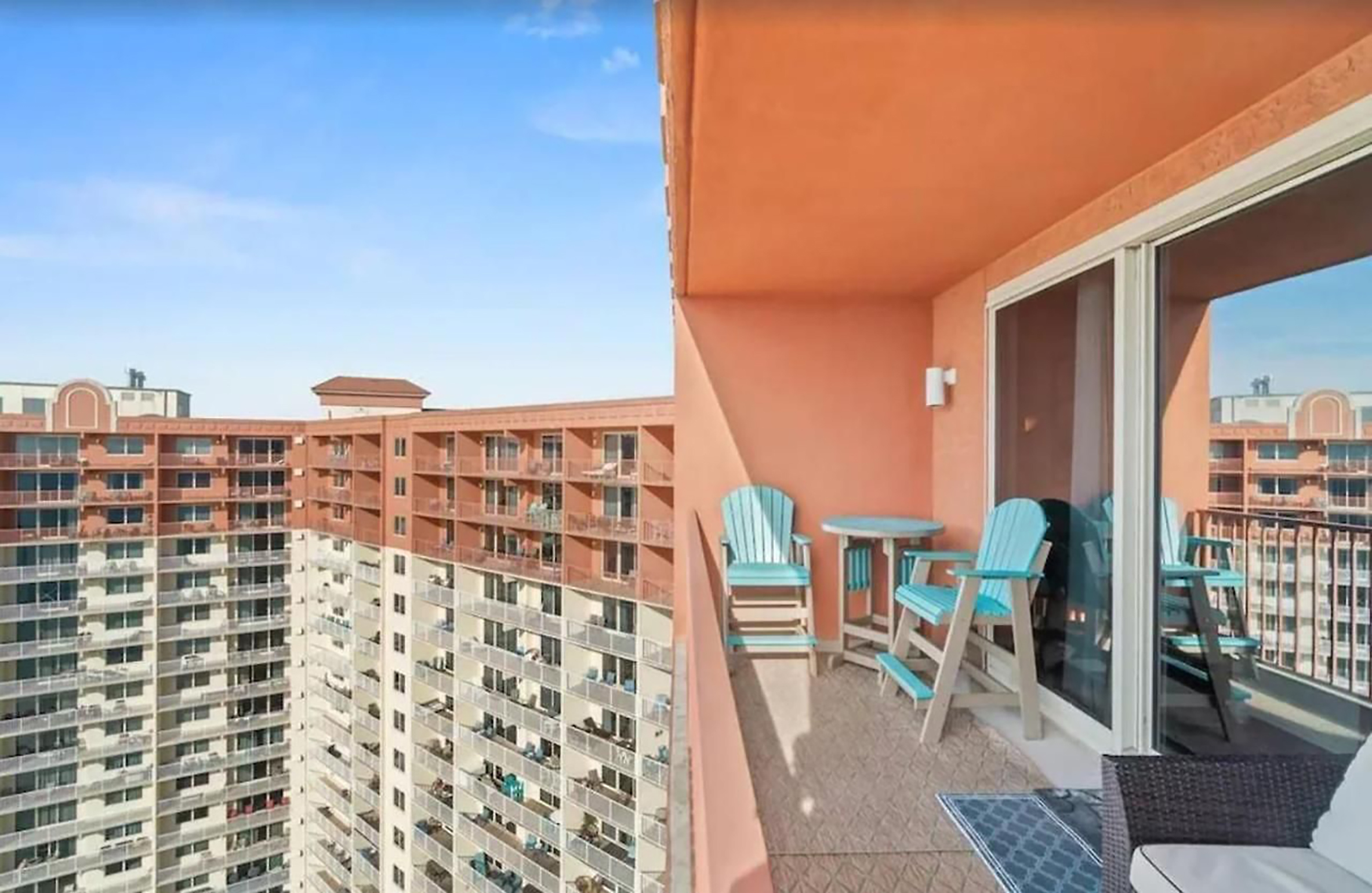 Large balcony