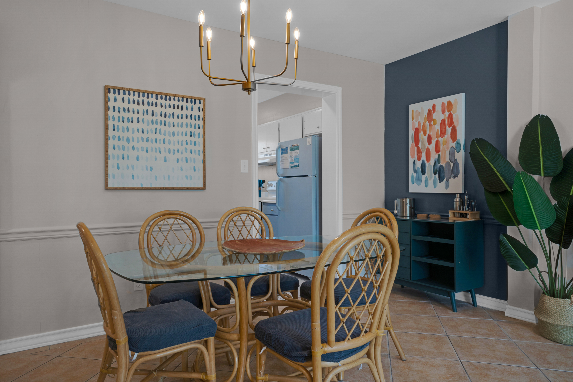 Dining Table seats 6
