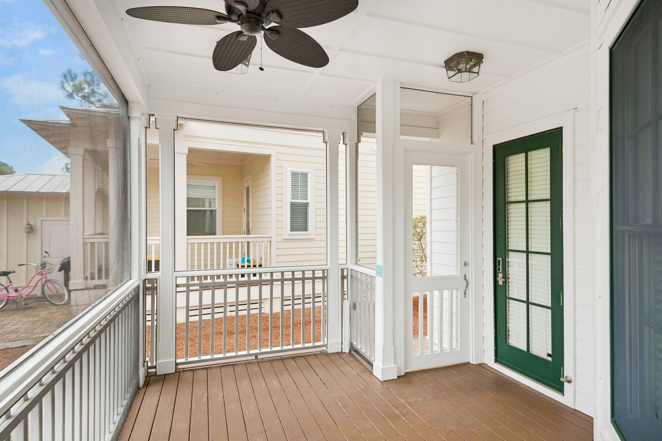 Large balcony space