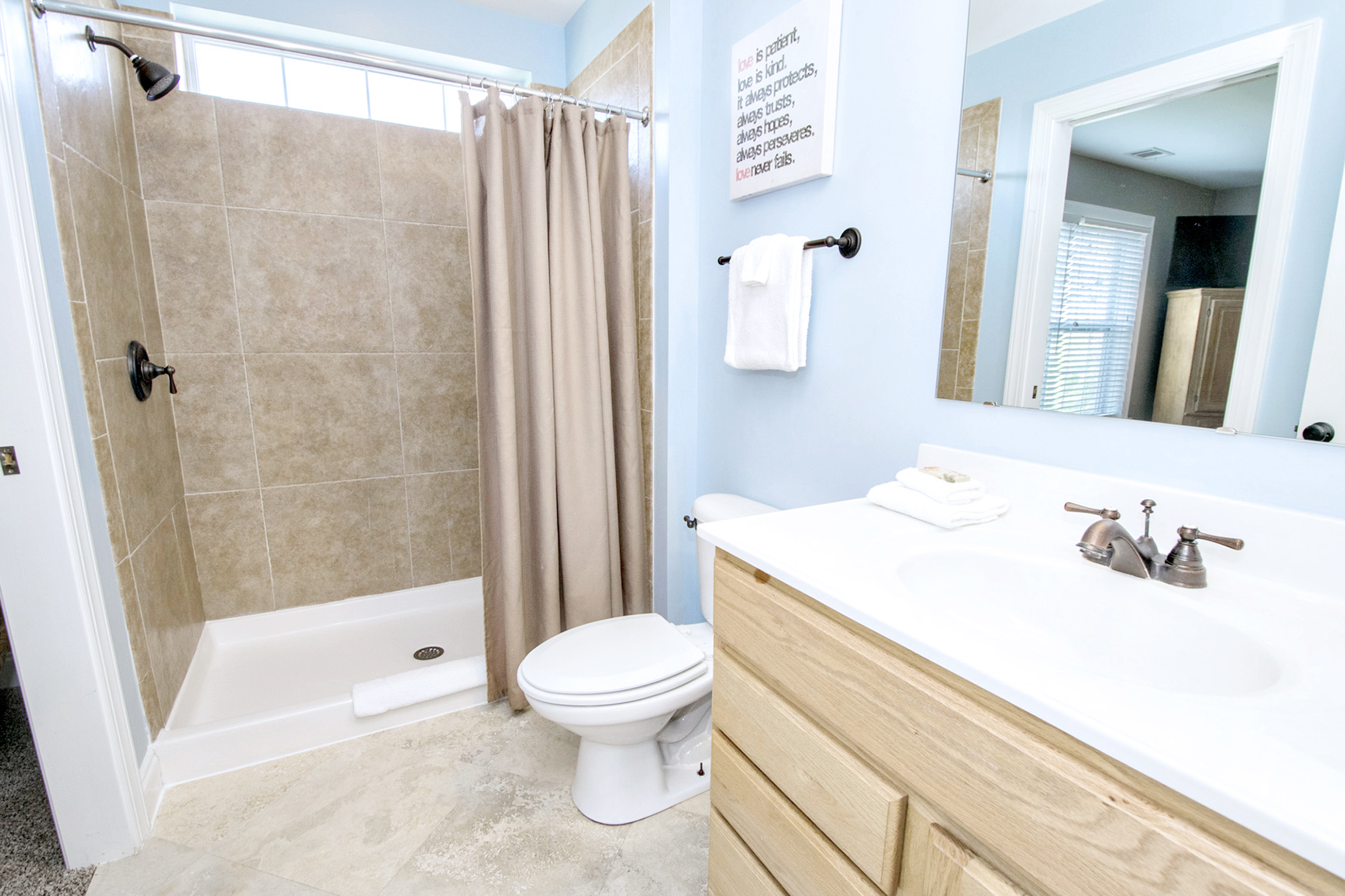 Full Bath with Shower only