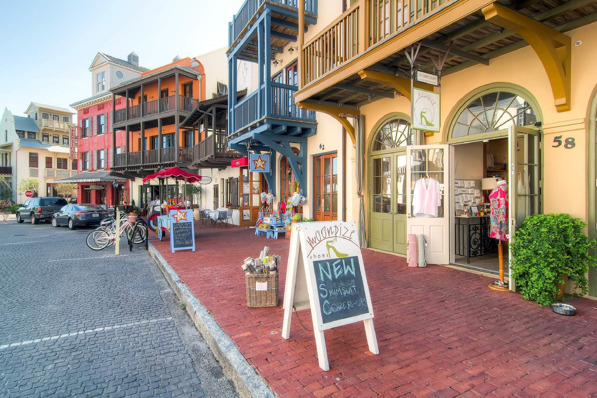 Fab shops and restaurants in Rosemary 