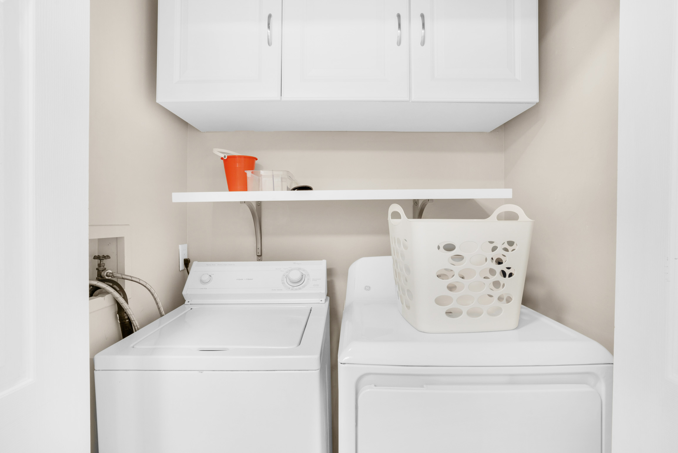 Washer and dryer