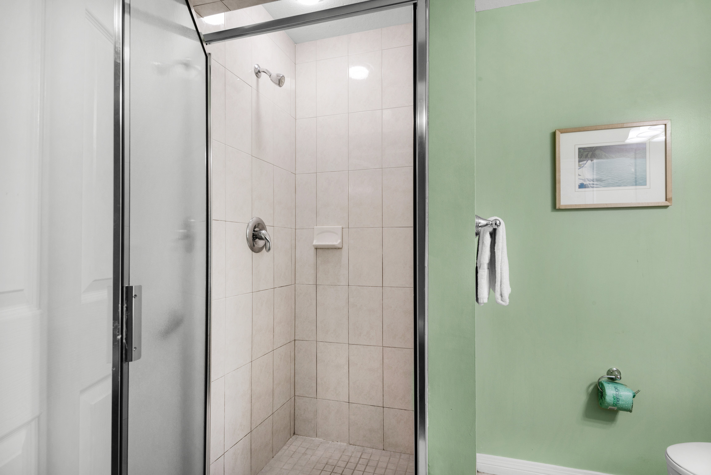 Walk in shower
