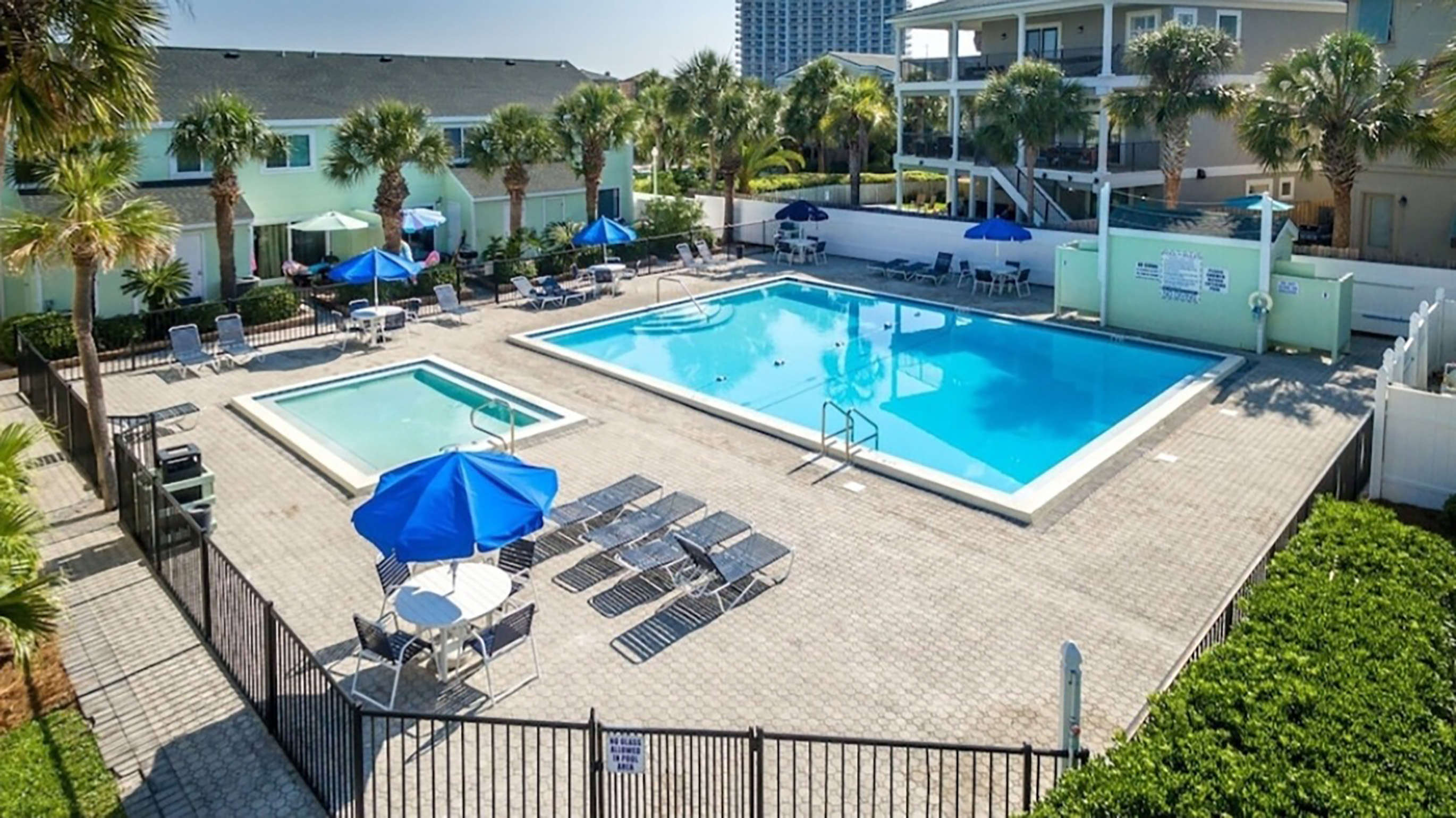 One of two community pools for your family fun!