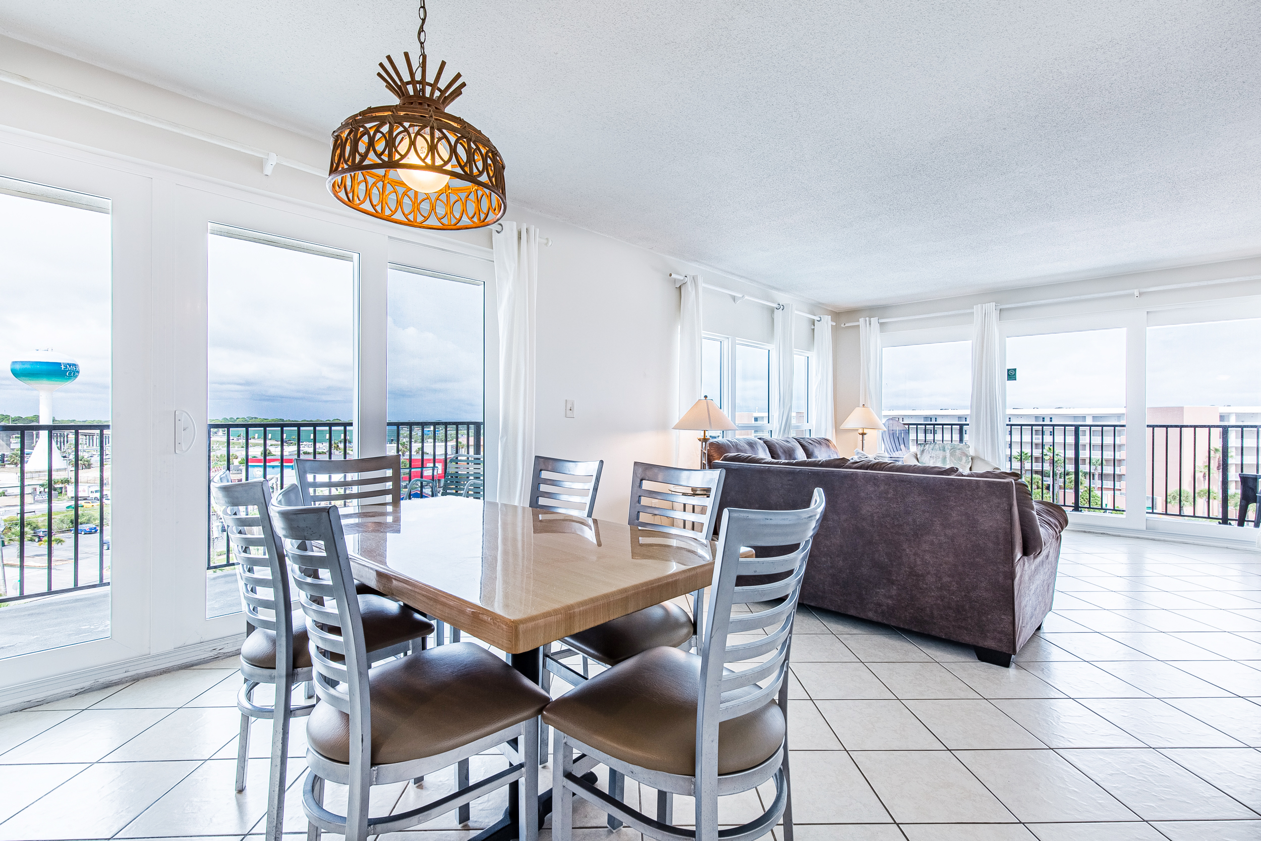Spacious Living area with Wraparound Balcony!