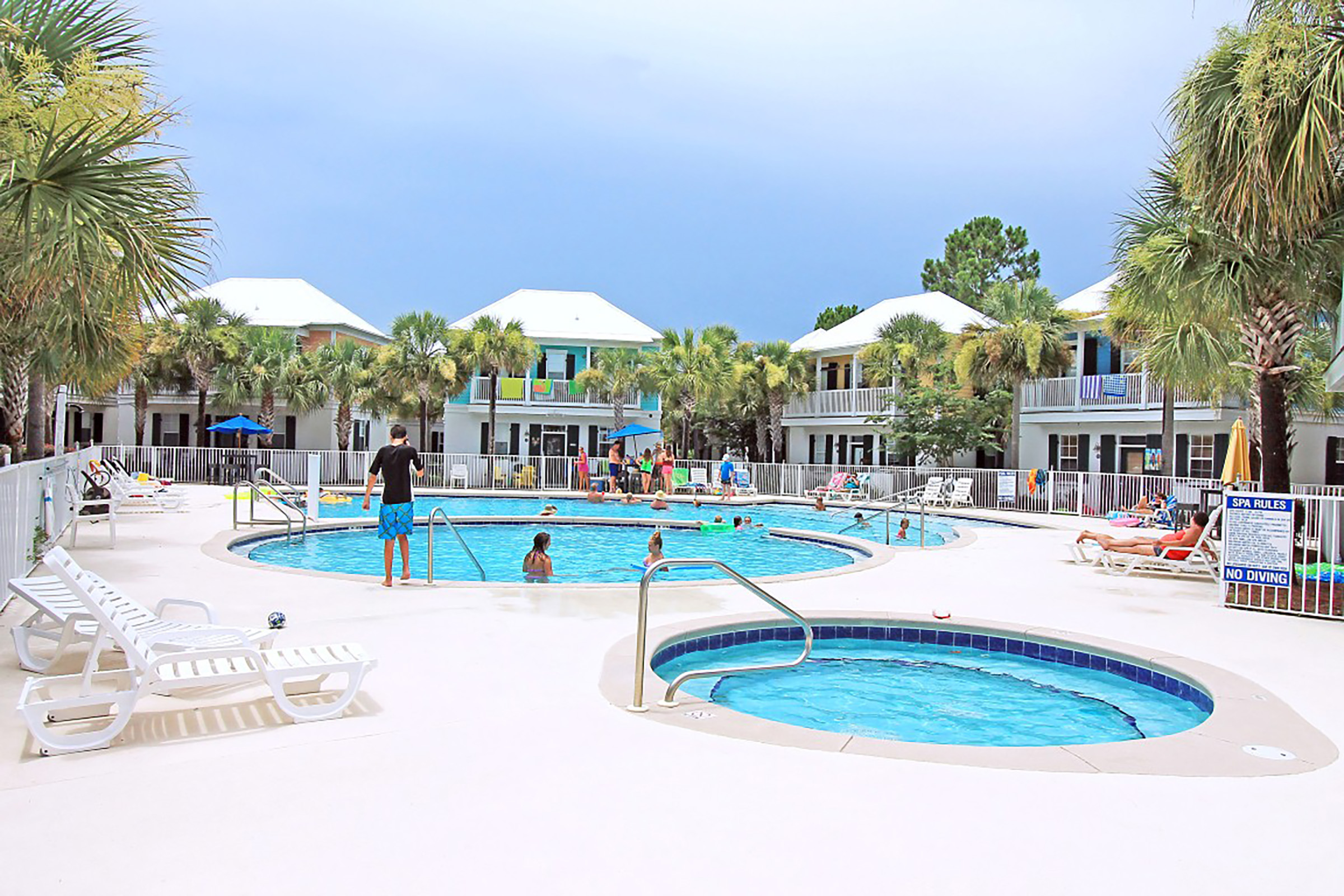 Lovely Pools at Bungalows at Seagrove