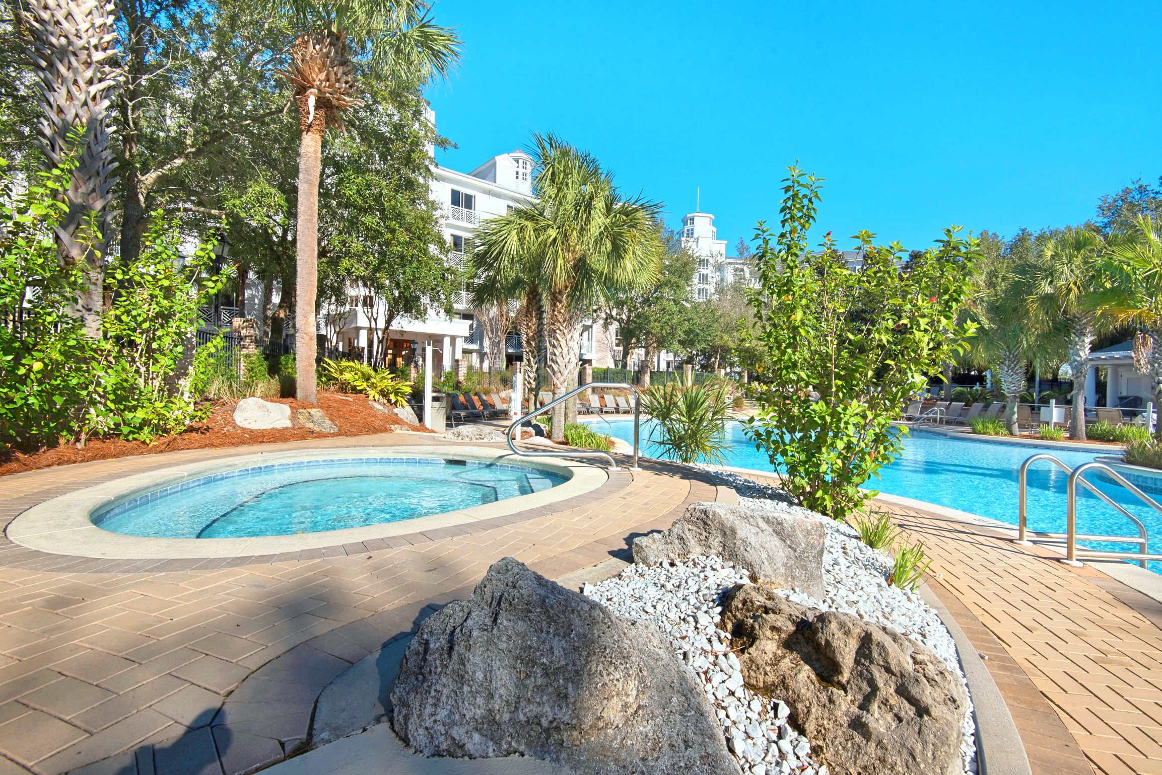 Gorgeous Landscaped Pool Deck 