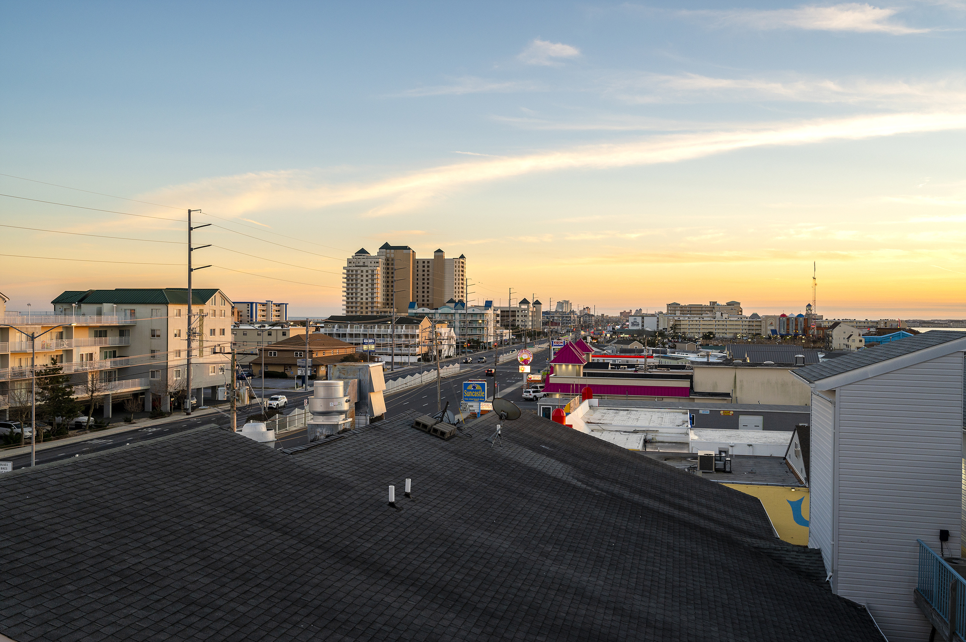 Sunsets bring the OCMD skyline to life.