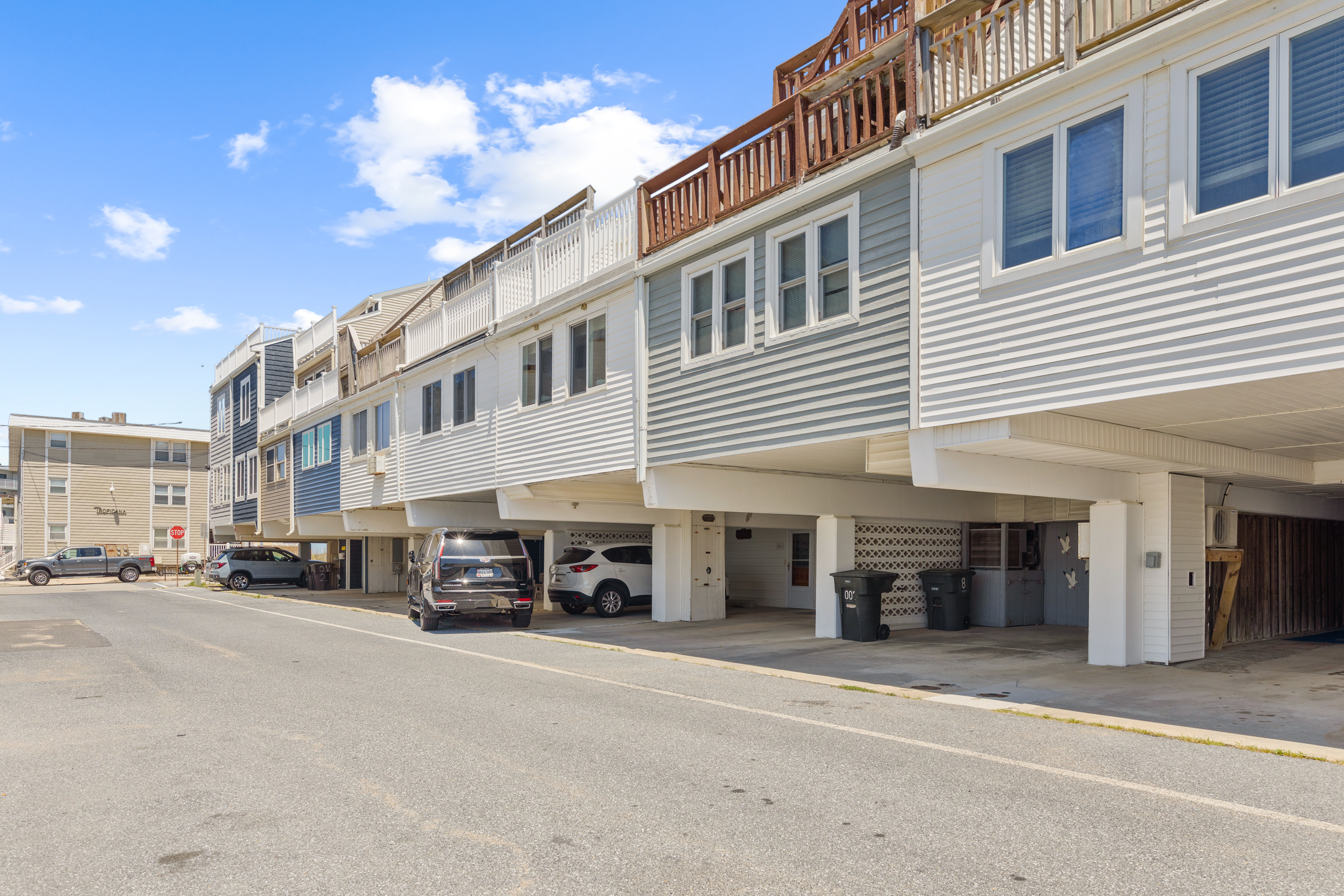 Park under the Carport.