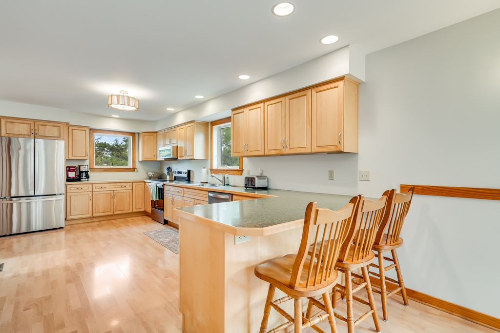 Grab a bite at the Breakfast Bar before searching for Wild Ponies at the Beach!