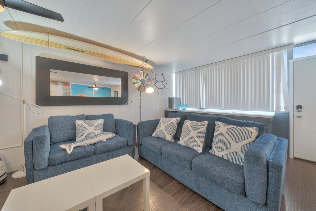 Plenty of Cozy seating for the whole Family to Reconnect!