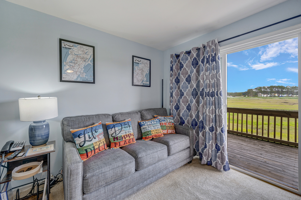 Enjoy stunning Water Views right from the sofa.