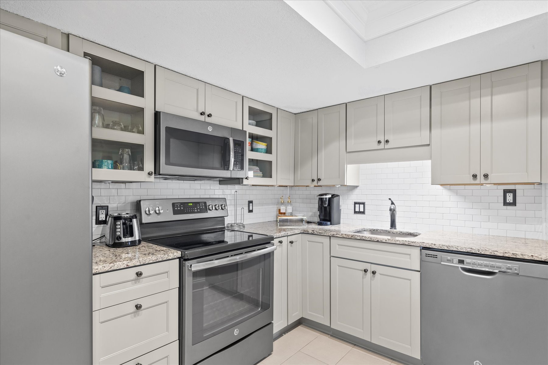 Brand new Stainless Steel Appliances.