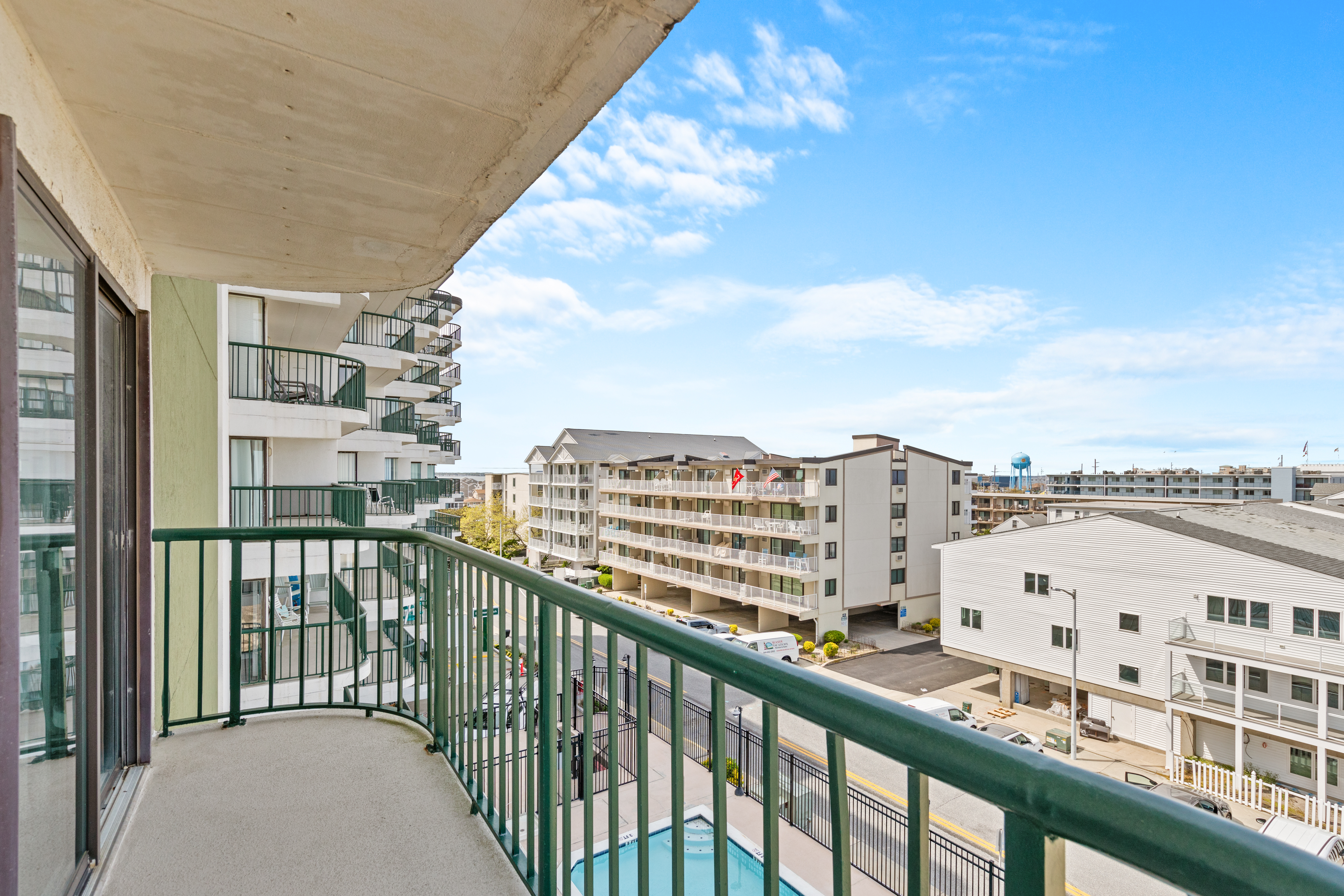 Views from the other end of the Balcony.