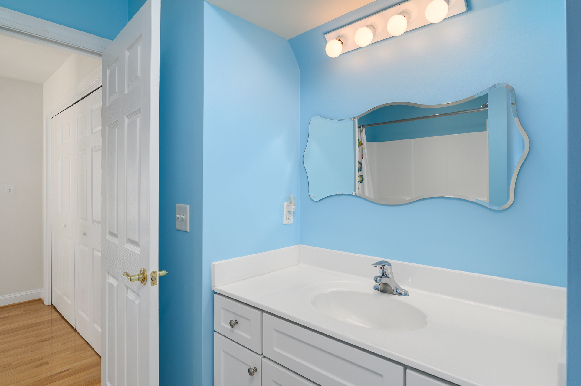 Upstairs Full Bath is shared.