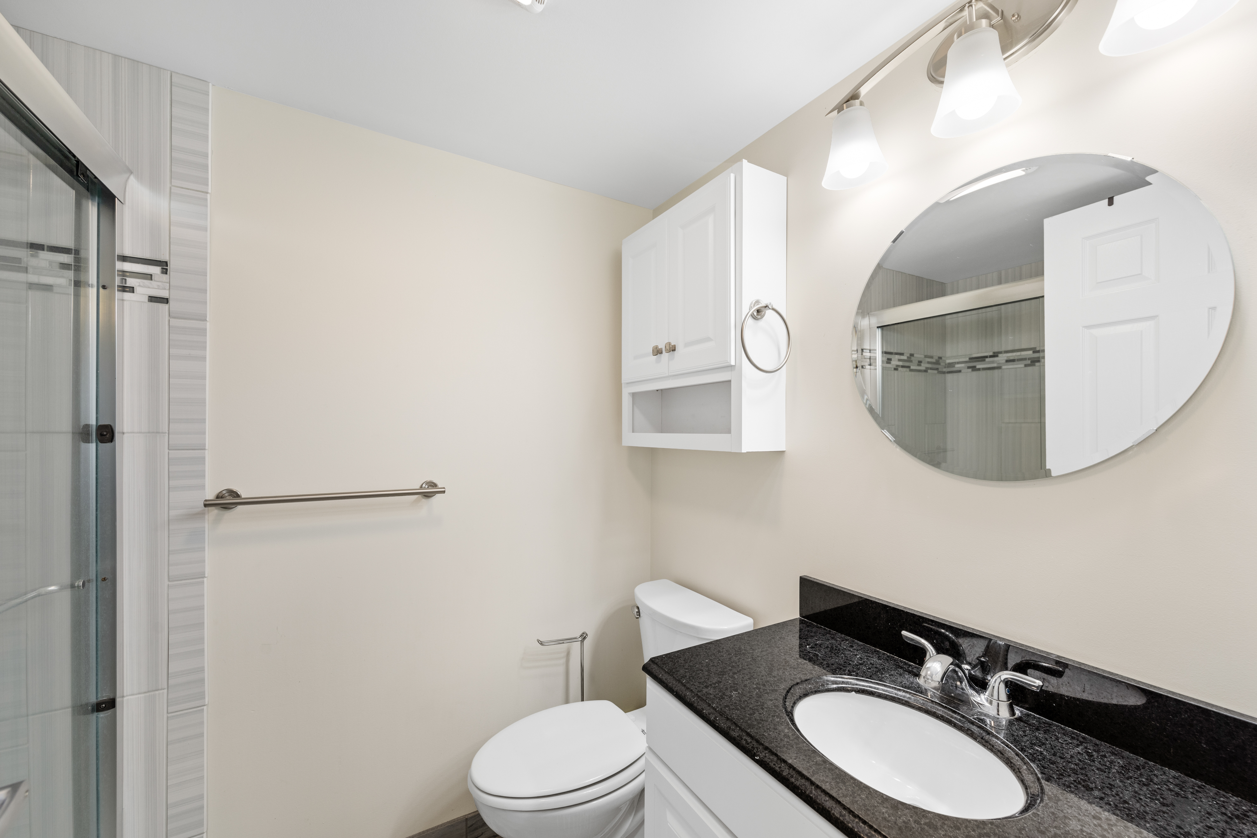 Full size Primary Bath with Walk in Shower.