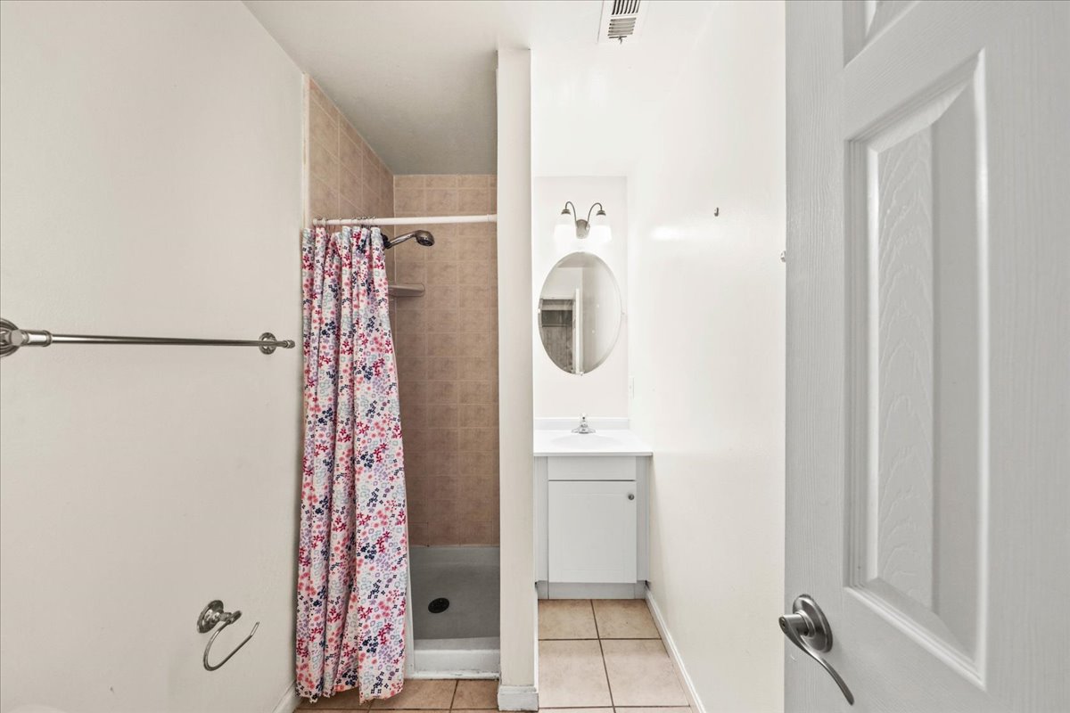 The Primary Bath offers a Walk-In Shower.
