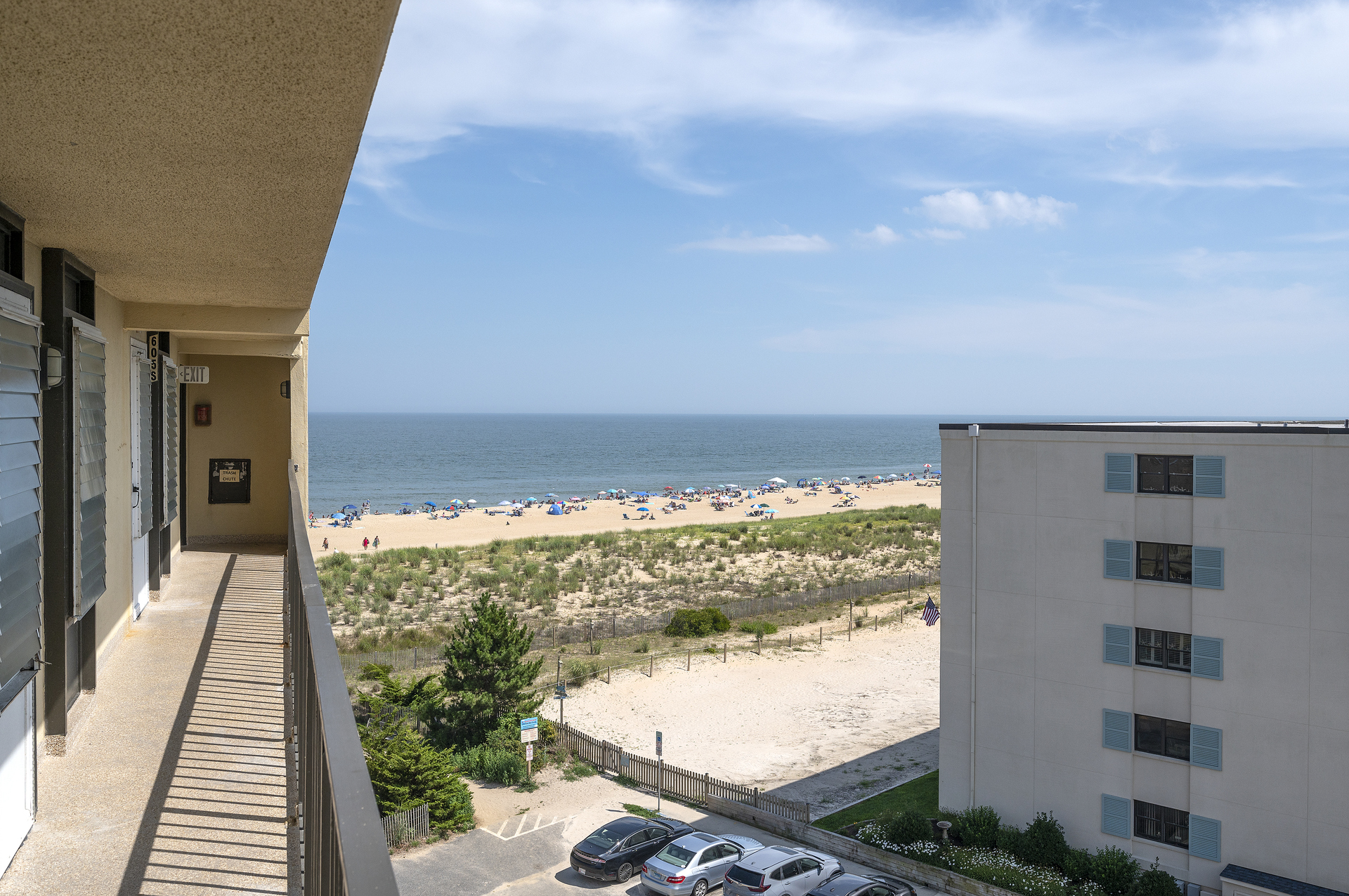 Breathtaking ocean views right from your balcony!