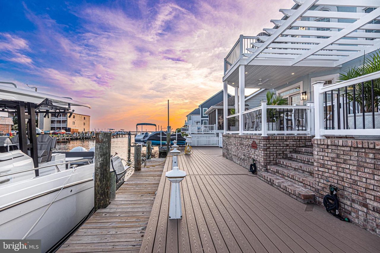 You'll Fall in Love with the Breathtaking Sunsets from the Waterfront Deck!