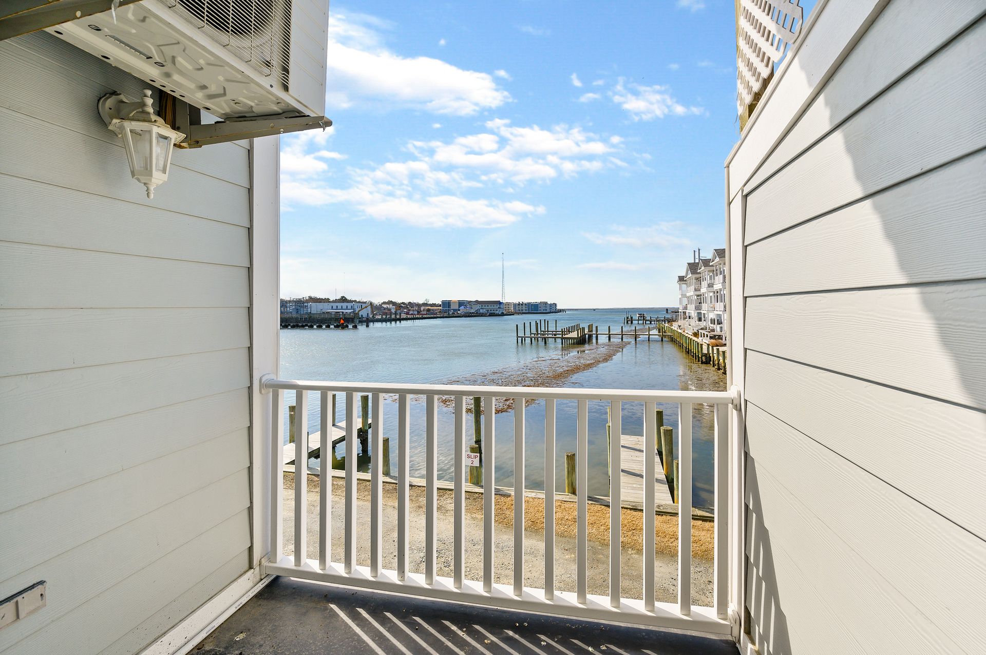 The perfect spot to take in our magical Chincoteague Sunsets.
