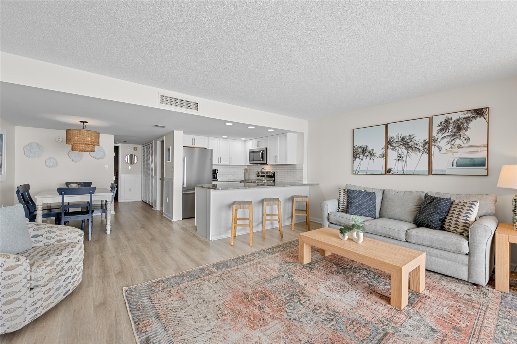 This cozy Couch turns into a Queen Sleeper Sofa!