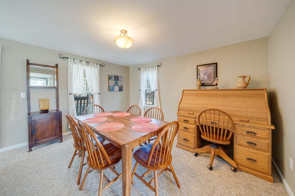 Enjoy family meals in the Dining Room, only steps away.