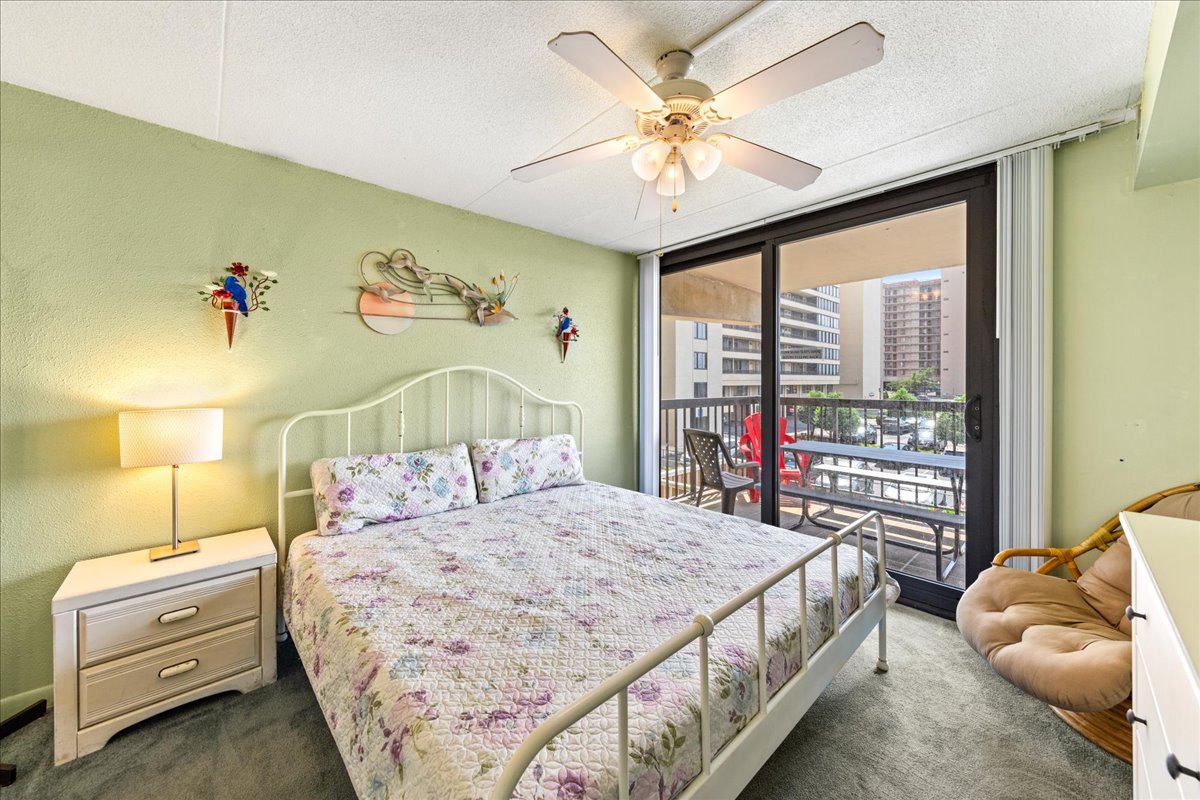 The Primary Bedroom offers a King Bed!