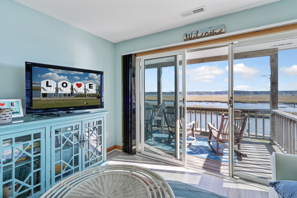 Kick back and enjoy watching your favorite flicks - Streaming Only Flat Screen TV.