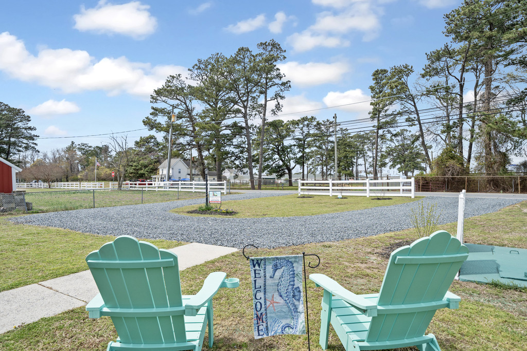 Looking across to the Pony Pens at the Carnival Grounds.