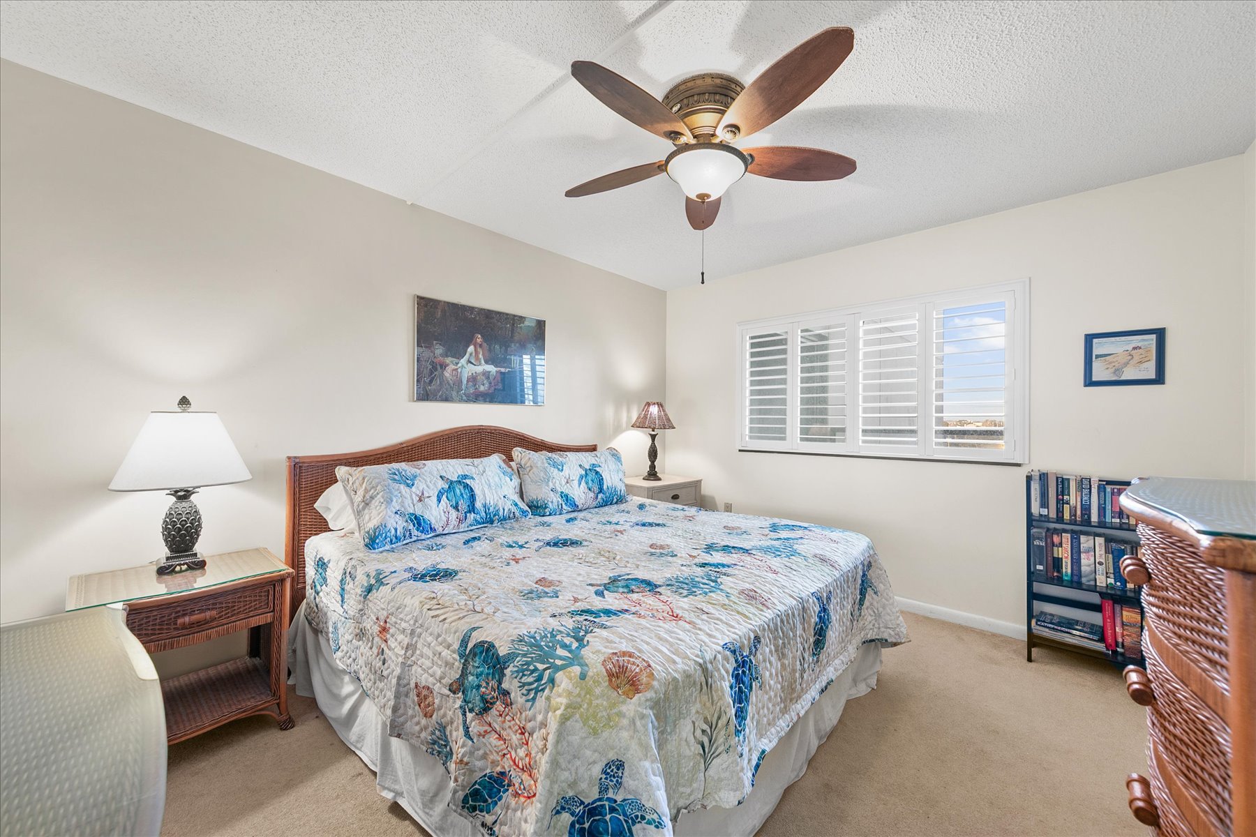 Melt into the plush King Bed