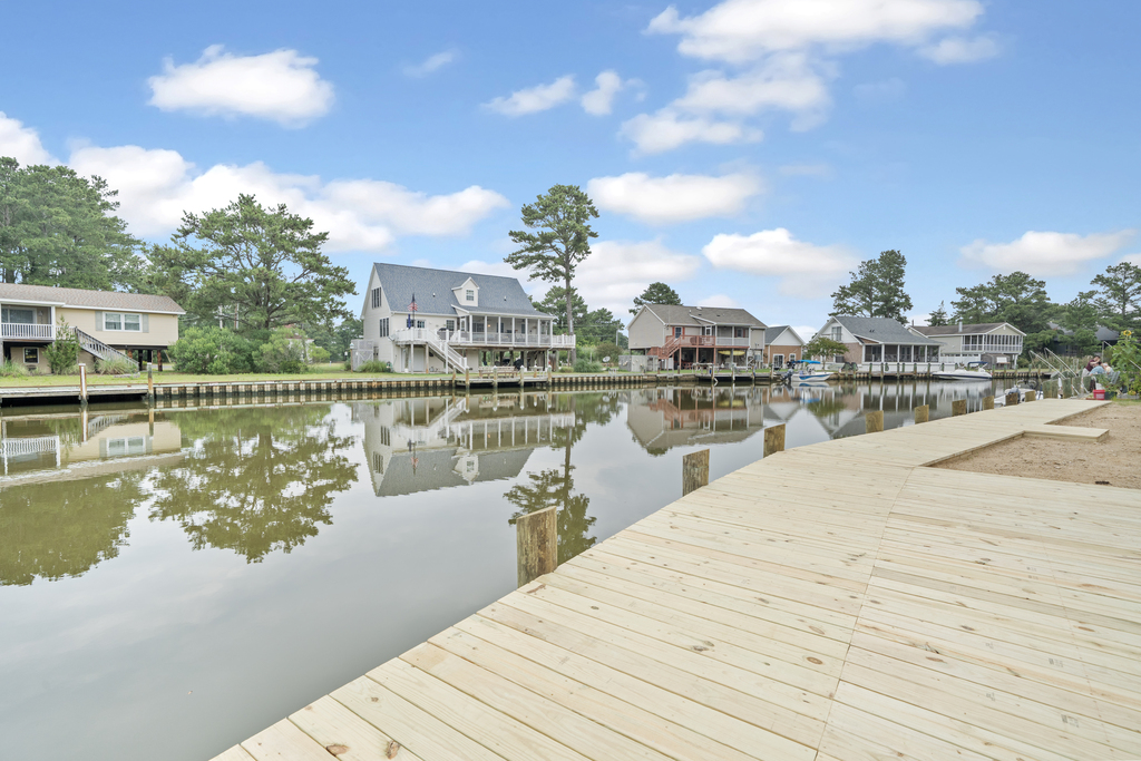 Just imagine fishing, crabbing, and playing in your own Waterfront Backyard!