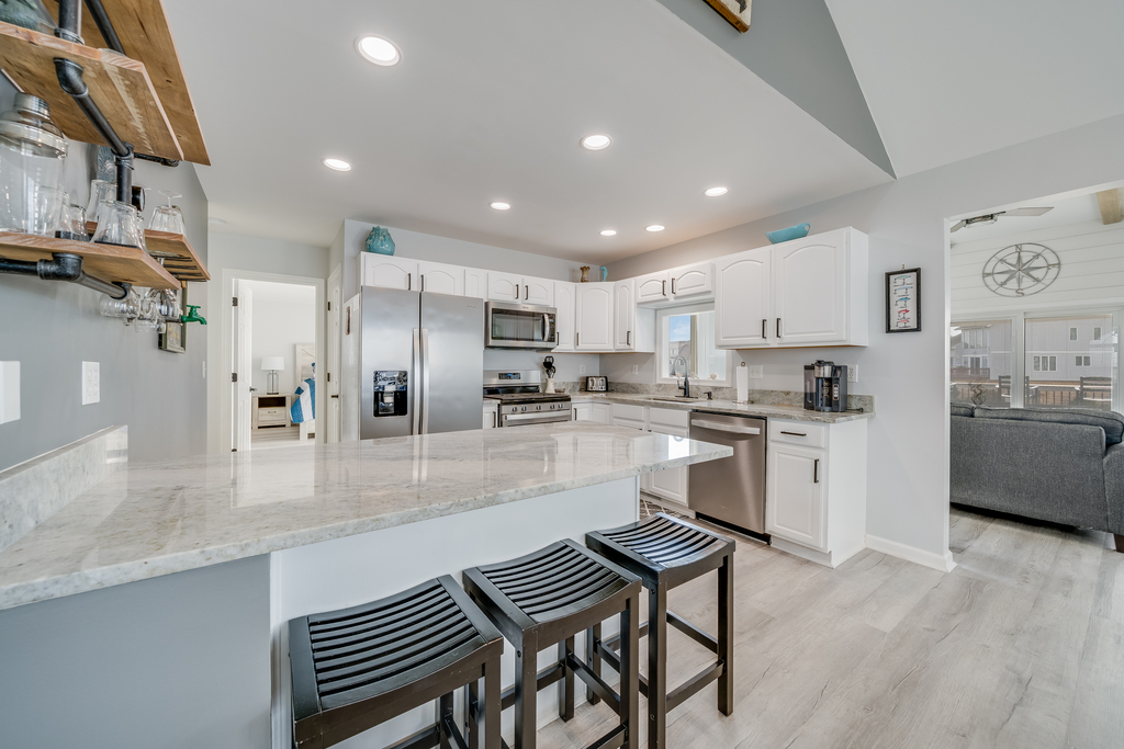 This beautiful home has tons of space to gather, entertain, and simply be together - without ever feeling crowded.