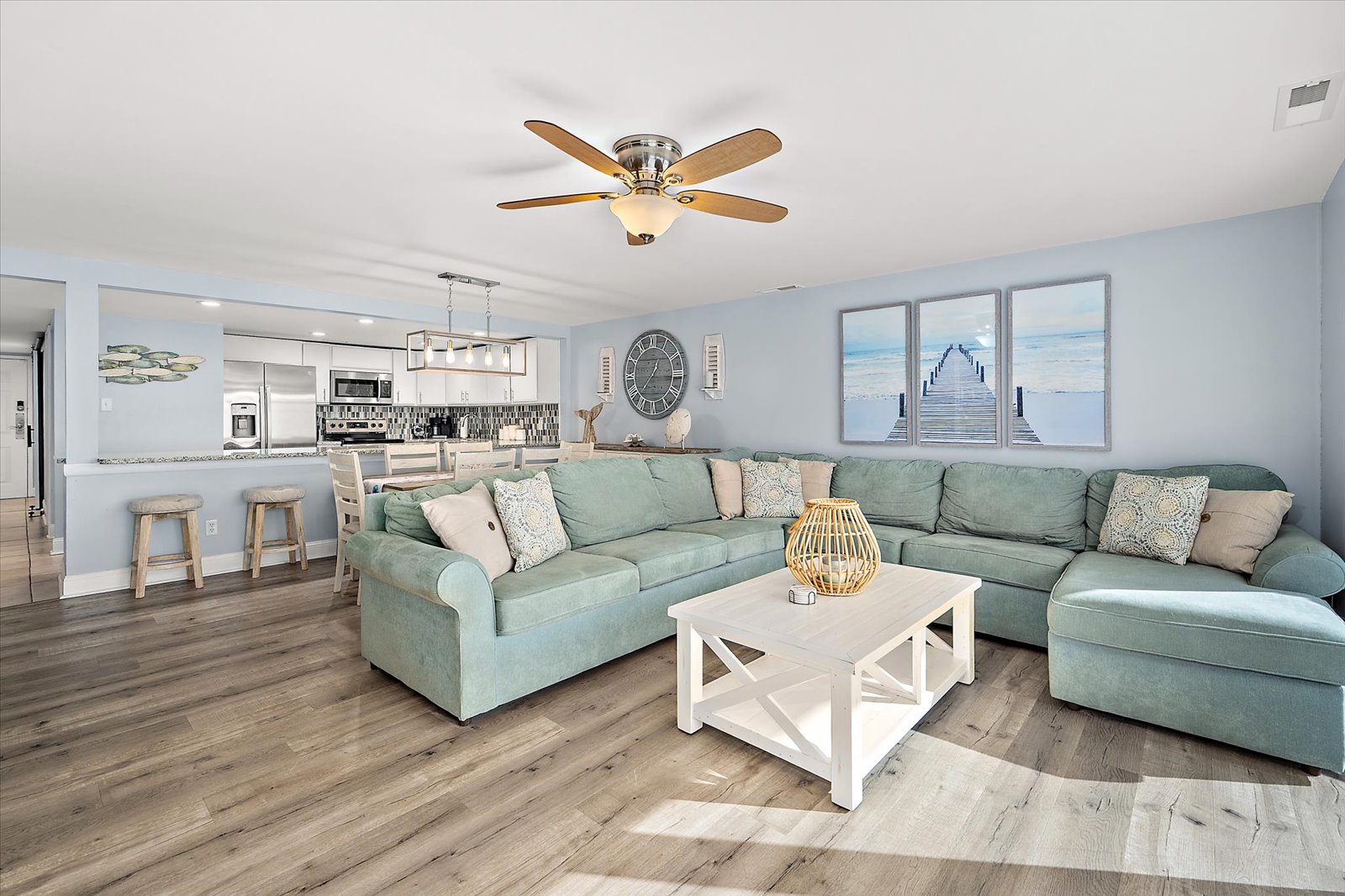 Spacious living room designed for comfort, relaxation, and quality family time.